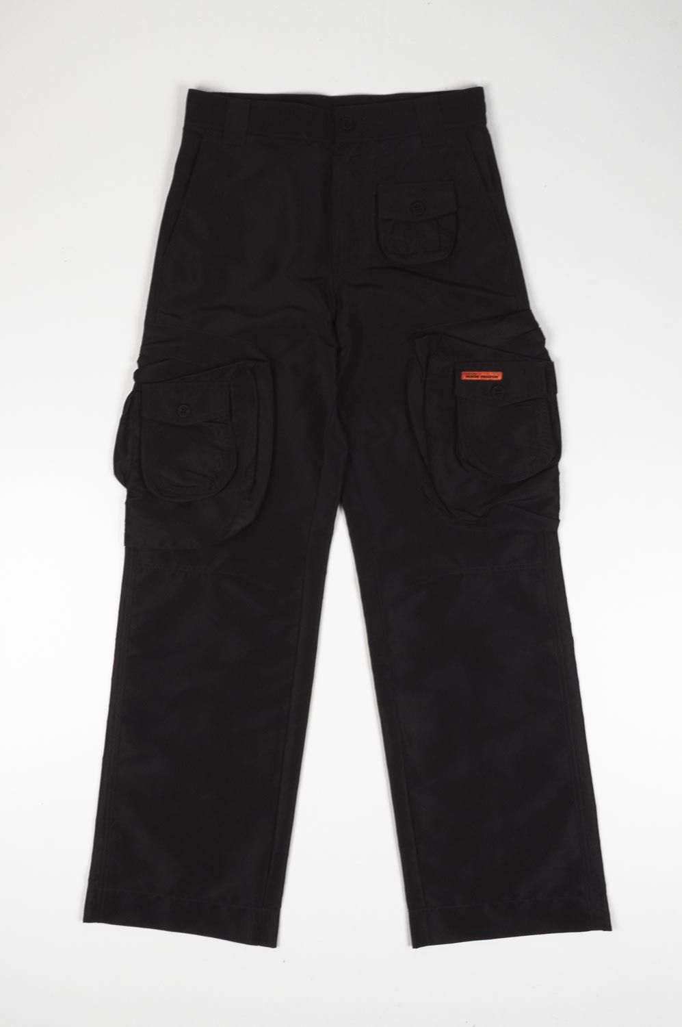 Heron Preston New Heron Preston Men Black Cargo Pants XS RRP 435EUR H3843 Size US 30 / EU 46 - 1 Thumbnail