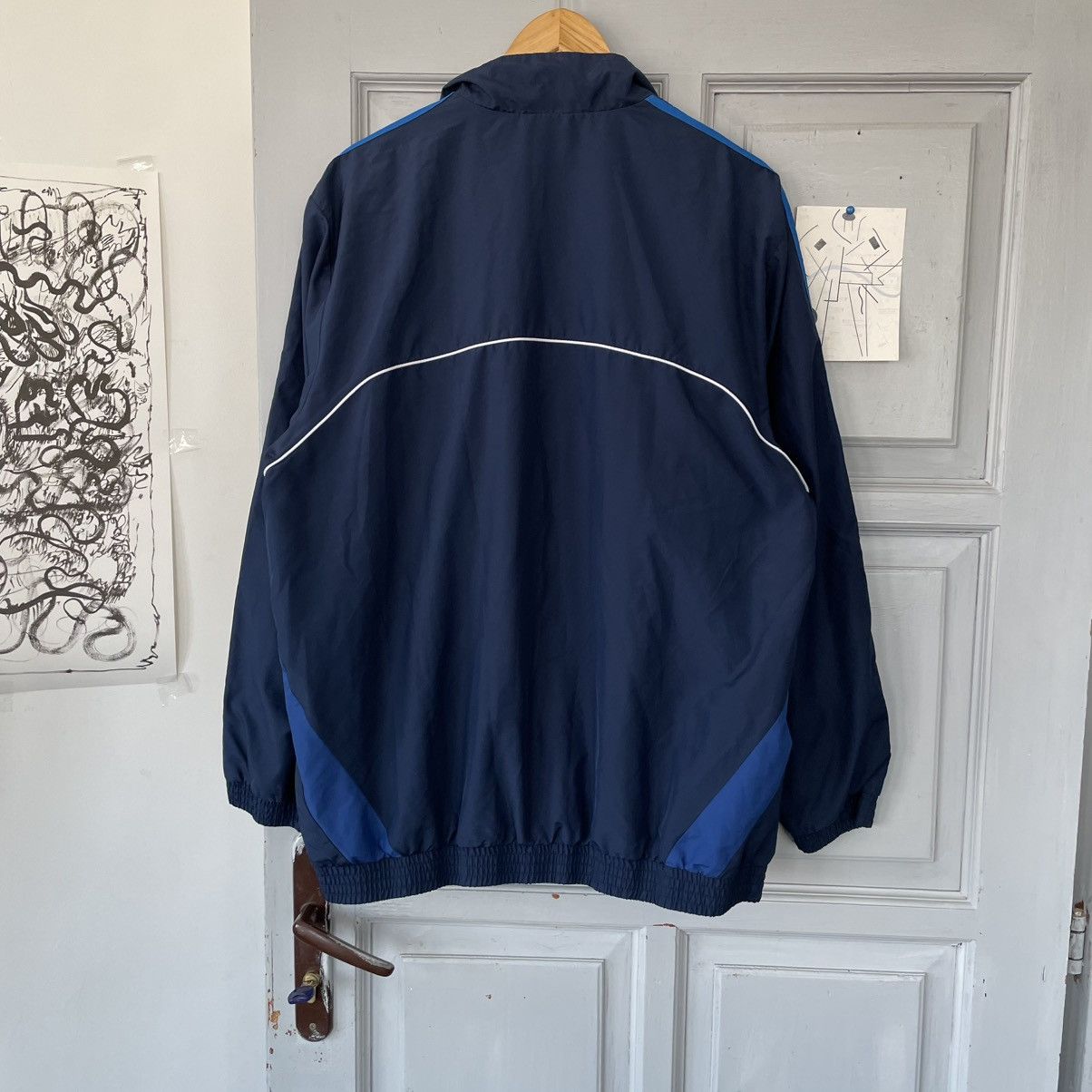 Adidas × Vintage Vintage Adidas Light Jacket three stripes Size L Size US L / EU 52-54 / 3 - 4 Thumbnail