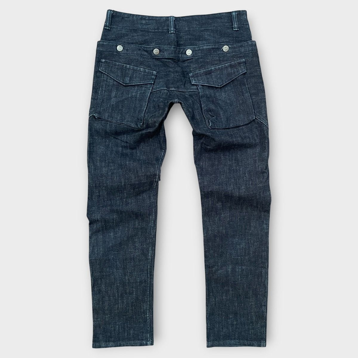 Final Home ARCHIVE Final Home Layered Waist Denim Avant-garde Jeans Size US 30 / EU 46 - 9 Thumbnail