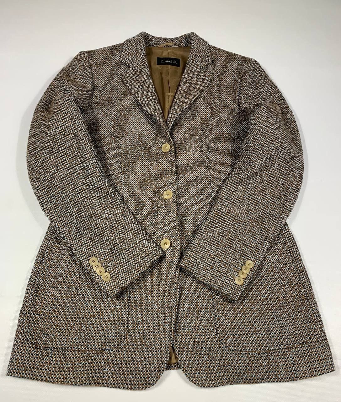 Isaia Isaia Napoli Men’s Coat Blazer Lana Cotton Luxury Jacket 44R Size 44R - 5 Thumbnail