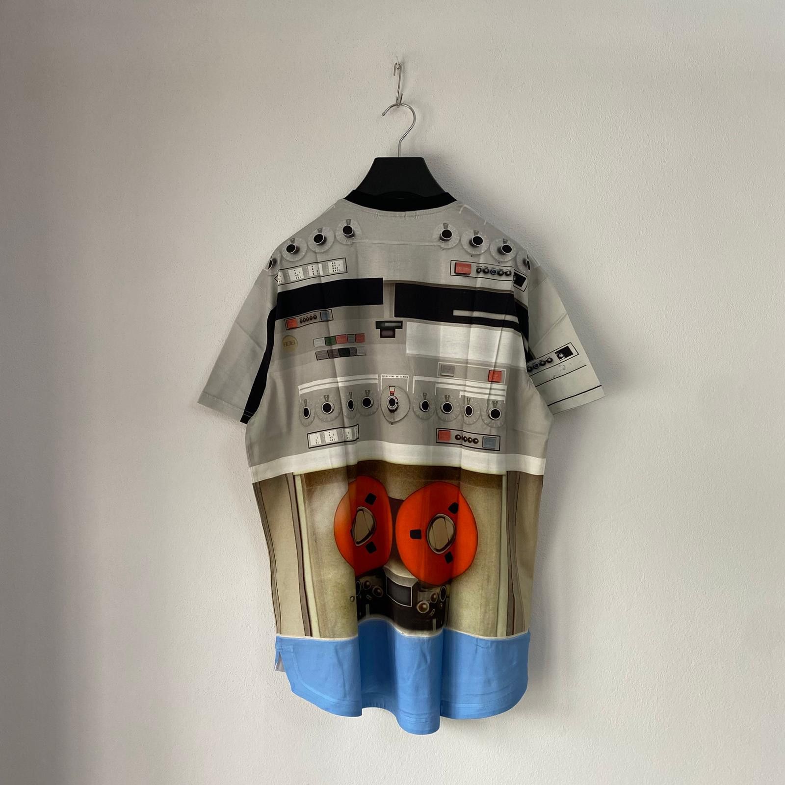 Givenchy Robot Tape Deck Print Oversized T-Shirt Size US L / EU 52-54 / 3 - 7 Thumbnail