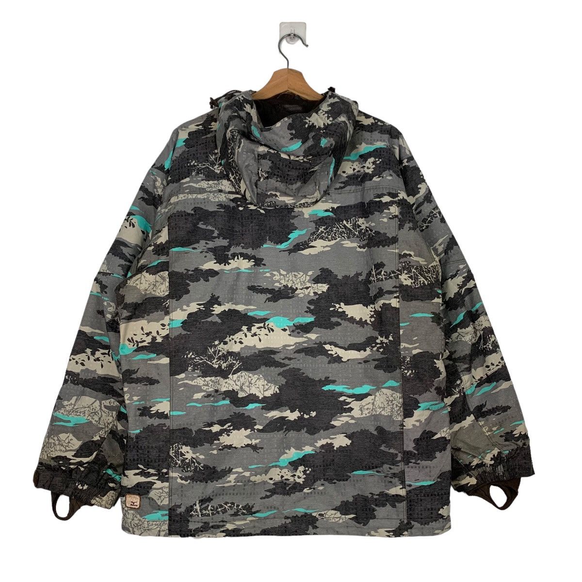 Mizuno MIZUNO Breath Thermo Snow Gear Camo Hoodie Jacket #0265-C12 Size US S / EU 44-46 / 1 - 8 Thumbnail