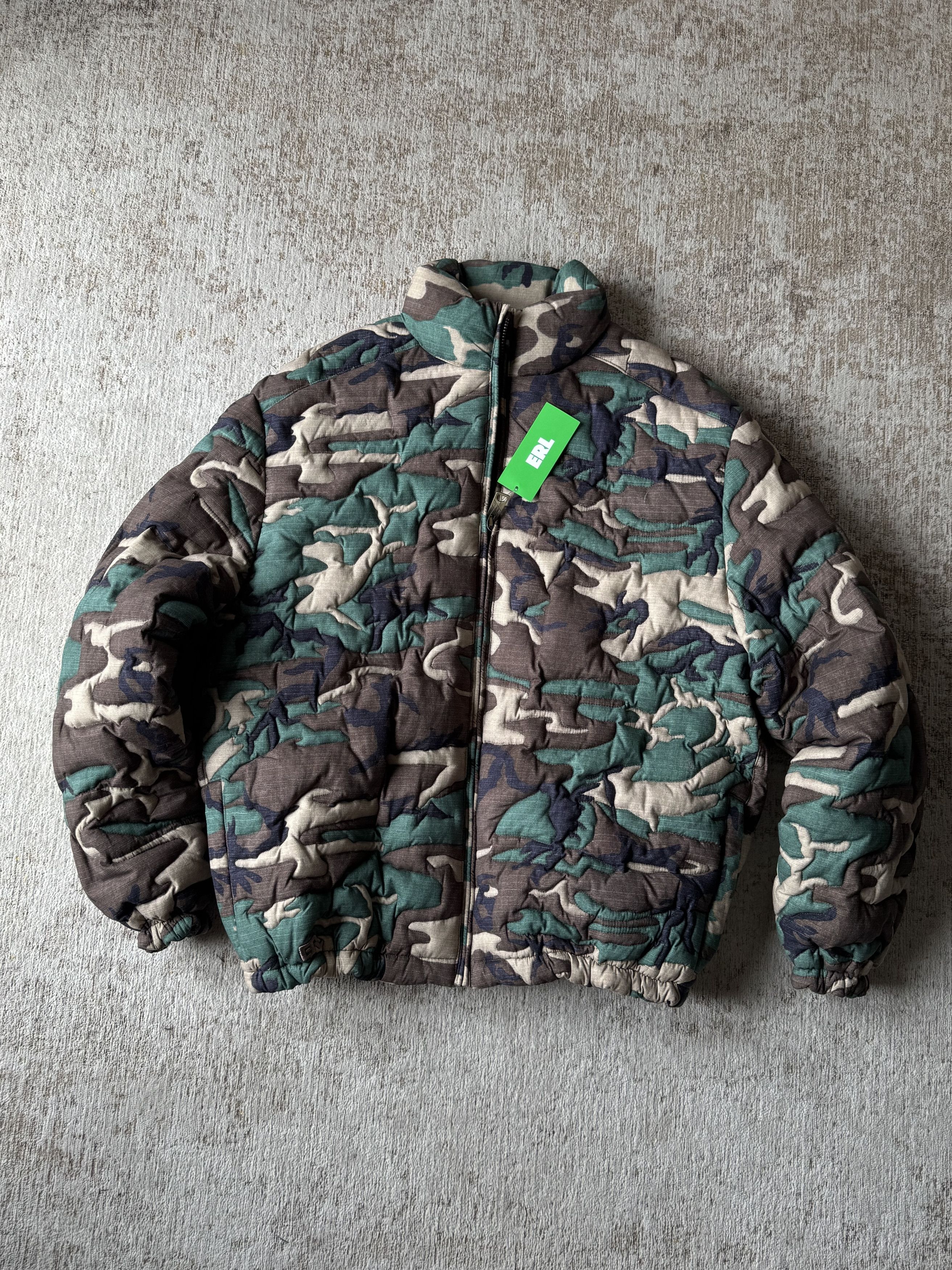 ERL ERL Camouflage Quilted Down Jacket | Brand new | Size S Size US S / EU 44-46 / 1 - 1 Thumbnail