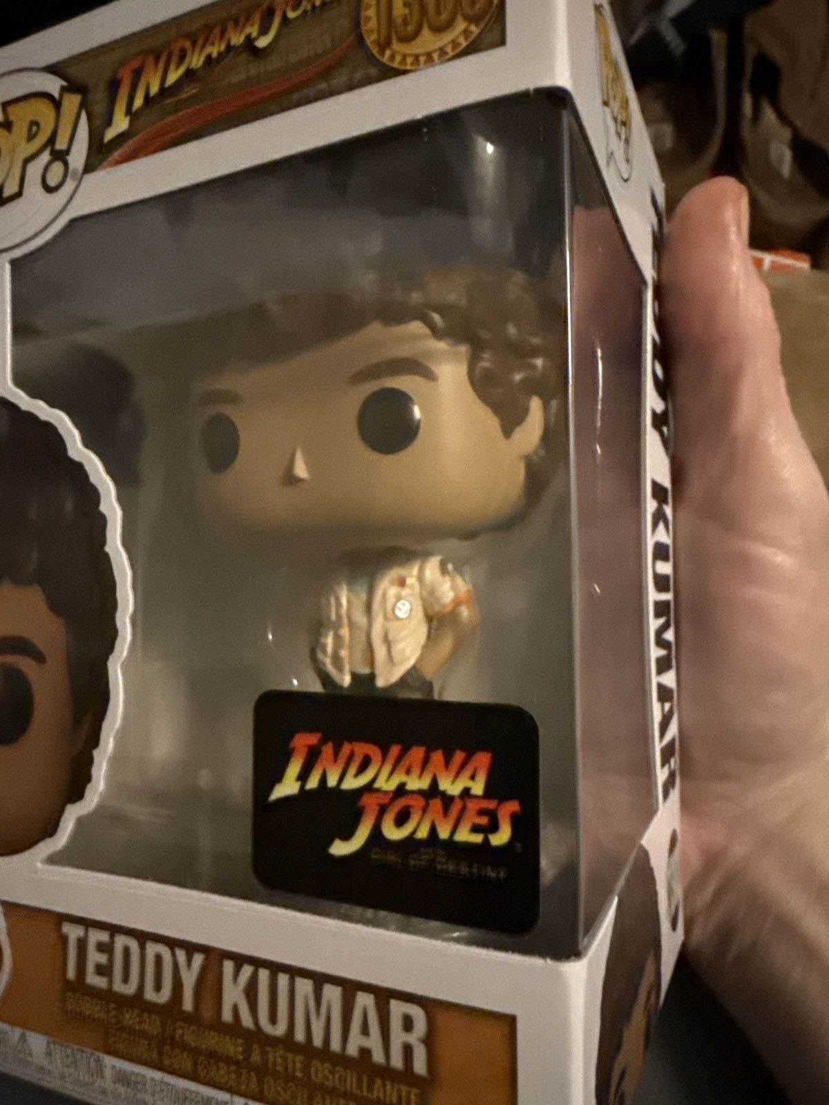 POP MART Funko Pop #1388 Pop! Teddy Kumar from Indiana Jones, NEW!! Size ONE SIZE - 1 Thumbnail