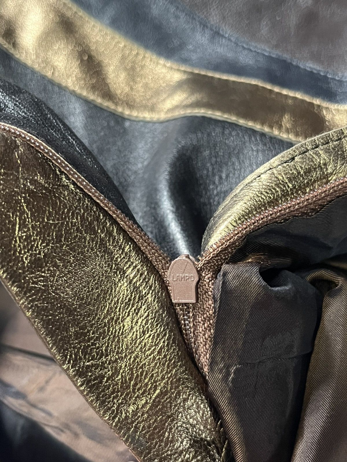 Dolce & Gabbana D&G GRAIL Vogue 2002 Metallic Leather Pants IT40 PATCHWORK Size 27" / US 4 / IT 40 - 11 Thumbnail