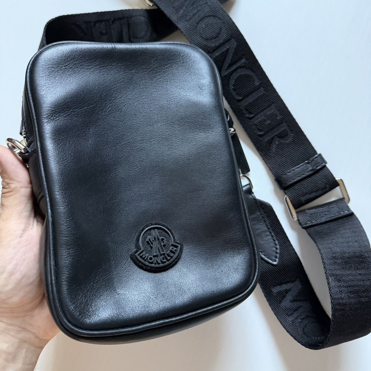 Moncler Moncler Leather Side Bag Size ONE SIZE - 2 Thumbnail