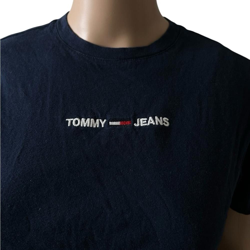 Tommy Hilfiger Tommy Jeans Navy Blue T-Shirt Size XXS / US 00 / IT 34 - 3 Thumbnail