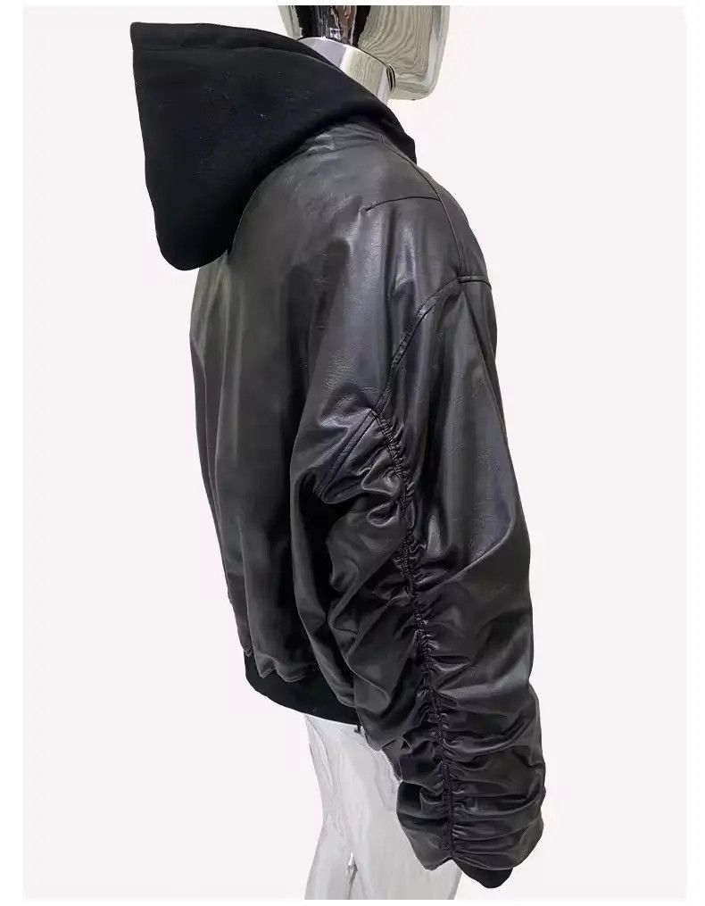 Japanese Brand Faux Suede Leather jacket Size US M / EU 48-50 / 2 - 3 Thumbnail