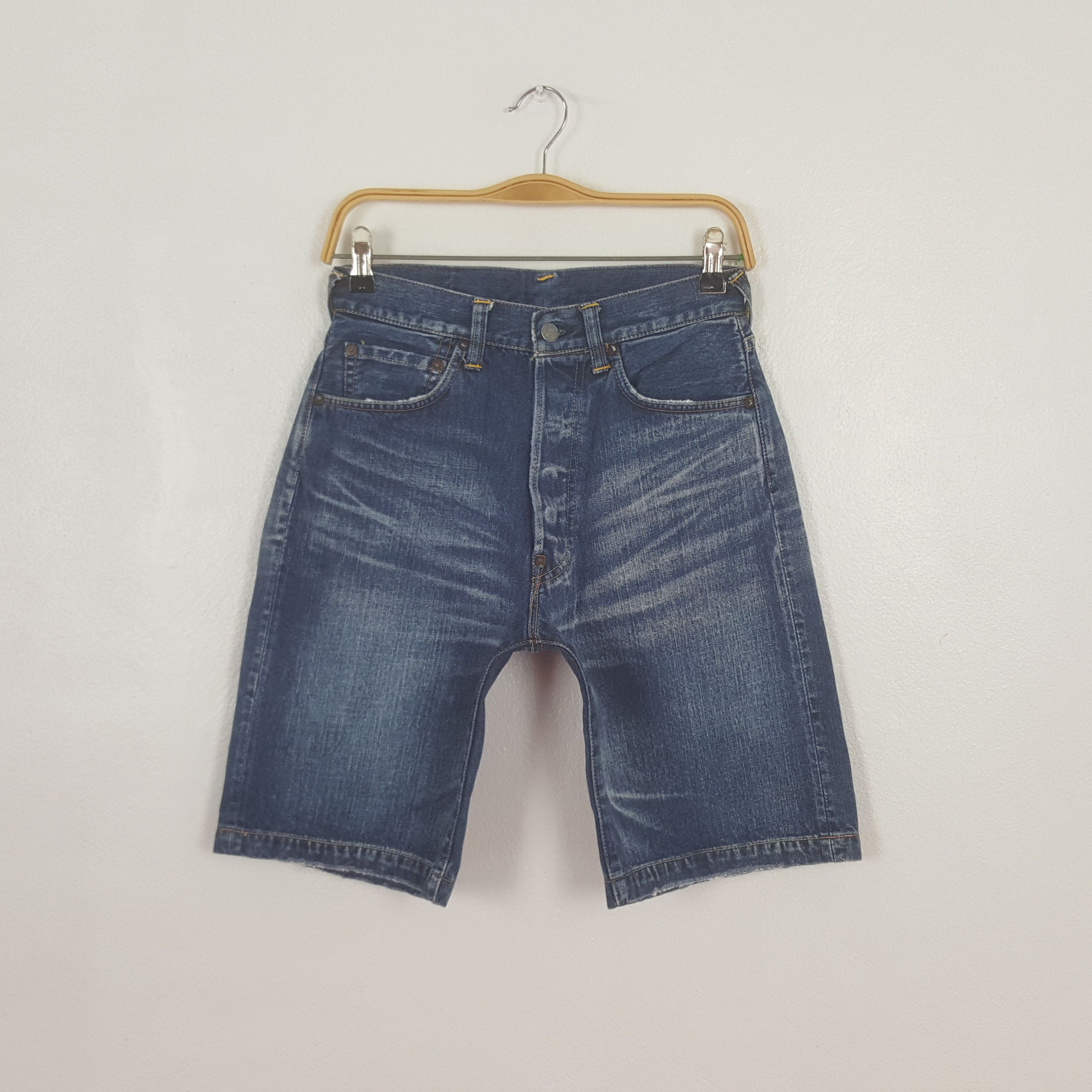 Evisu Vintage Evisu Japanese Daicock Custom Shorts Jeans C318N13 Size US 27 - 3 Thumbnail