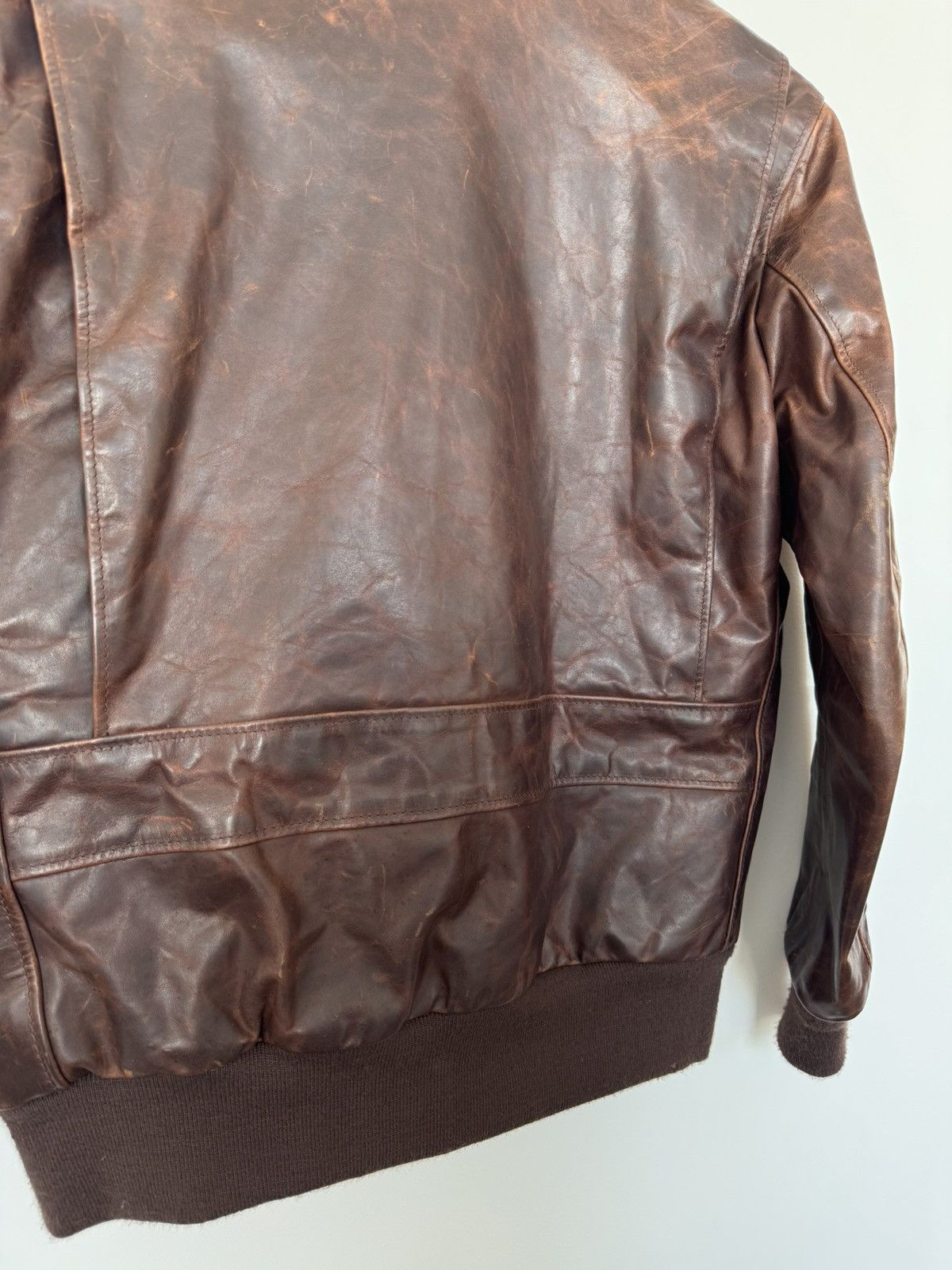 Schott Like new Schott Bomber Leather Jacket Size US M / EU 48-50 / 2 - 8 Thumbnail