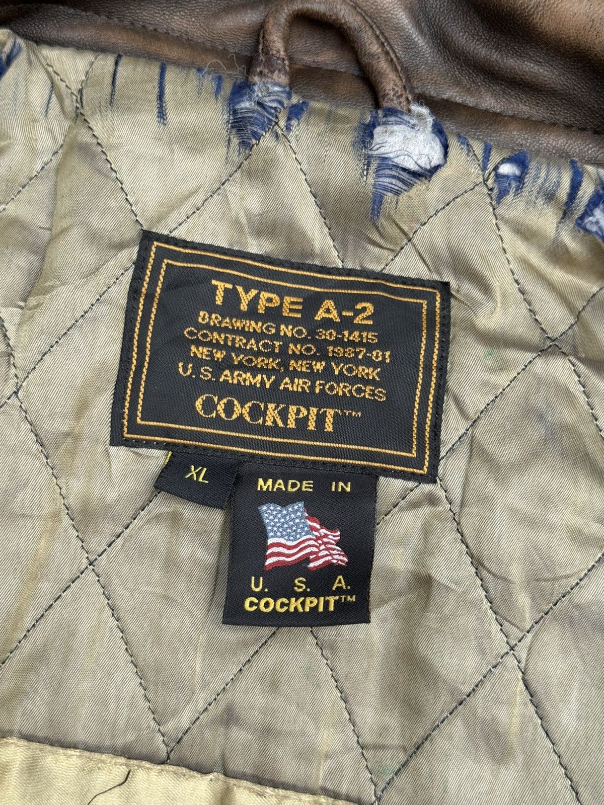 Cockpit USA Cazadora Cockpit USA Las Vegas Lady Pinup A-2 Size US XL / EU 56 / 4 - 17 Thumbnail