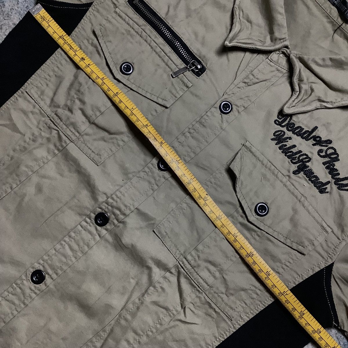 If Six Was Nine × Le Grande Bleu (L.G.B.) Y2K Biker Shirt Japanese Brand Andre Malrour Homme Size US M / EU 48-50 / 2 - 12 Thumbnail