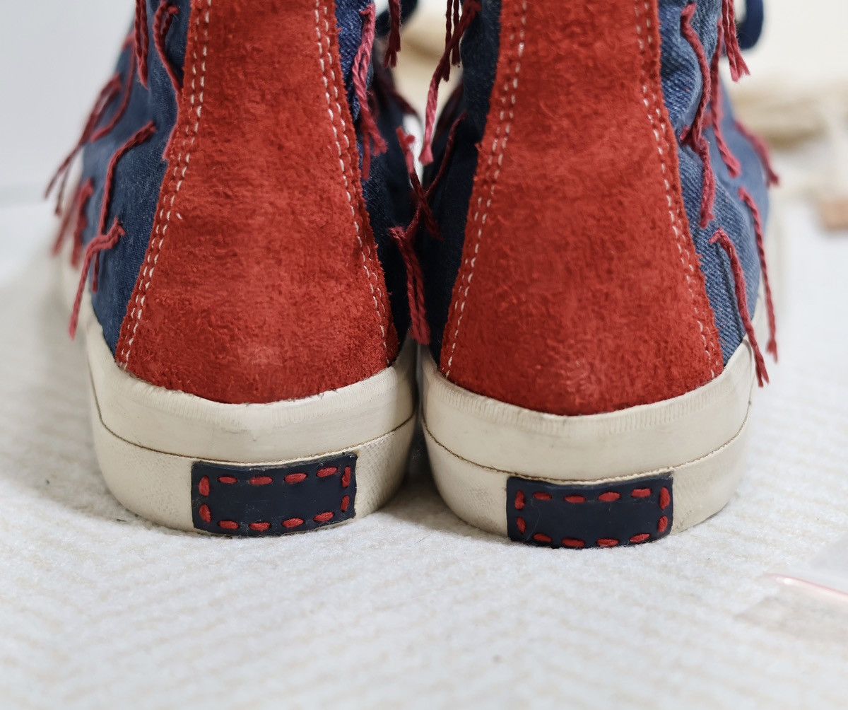 Visvim Visvim Skagway Hi Denim Patchwork Folk （indigo）us8.5 Size US 8.5 / EU 41-42 - 9 Thumbnail