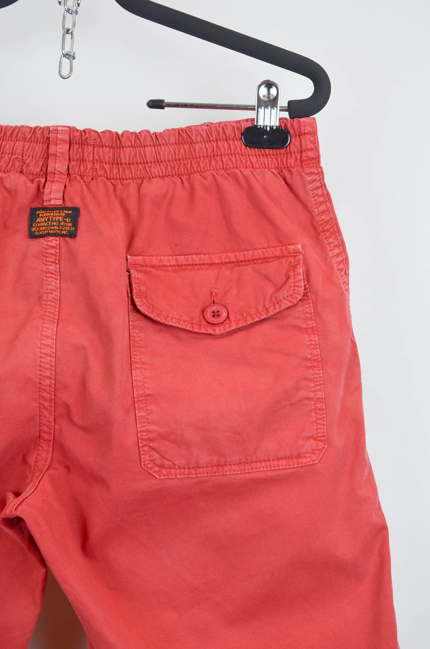 Schott × Vintage SCHOTT Vintage Red Shorts with Logo - M Size US 32 / EU 48 - 3 Thumbnail