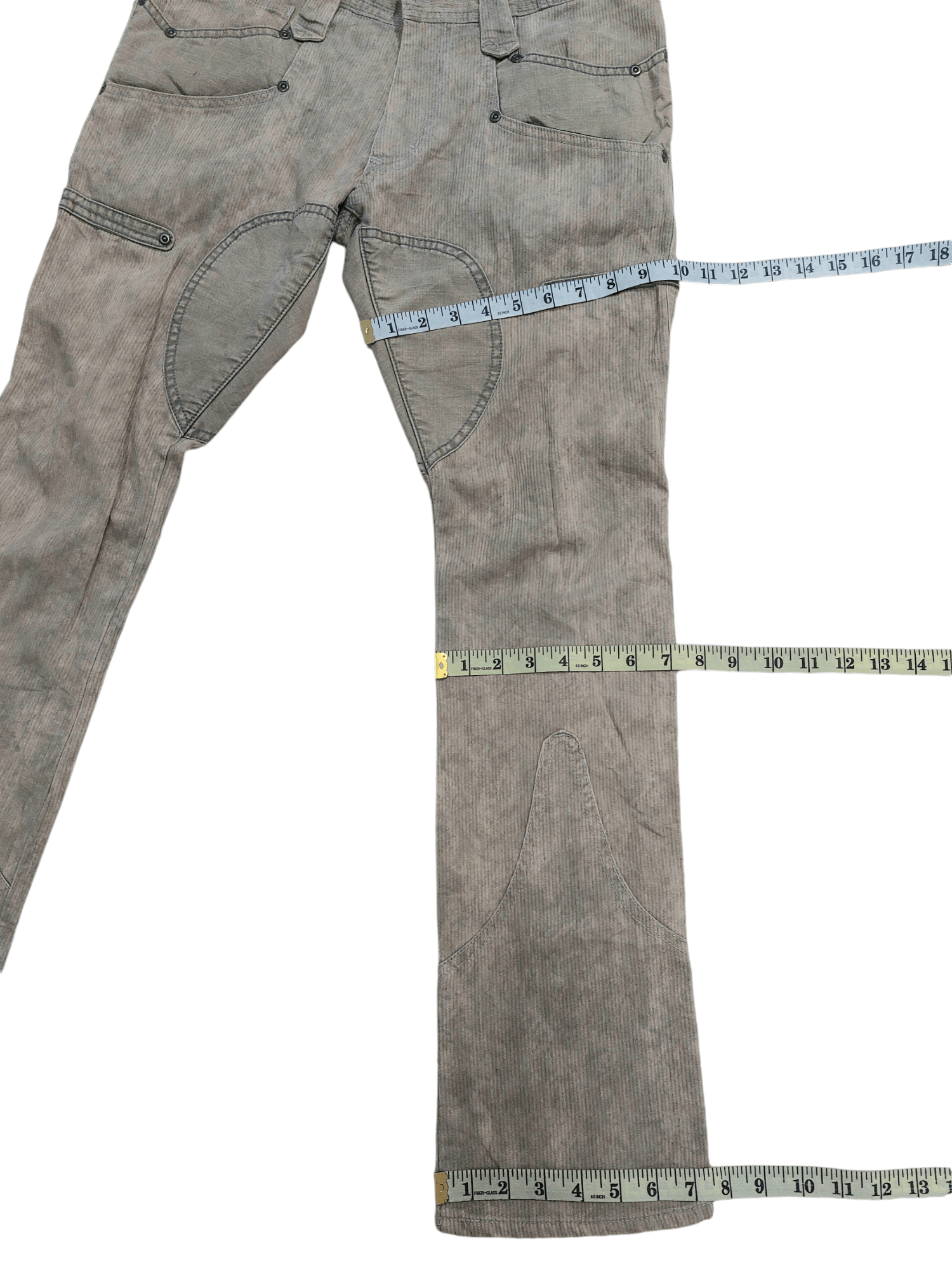 If Six Was Nine Difference Ruppert Flare Tactical Multi Pockets Pants Size US 32 / EU 48 - 17 Thumbnail