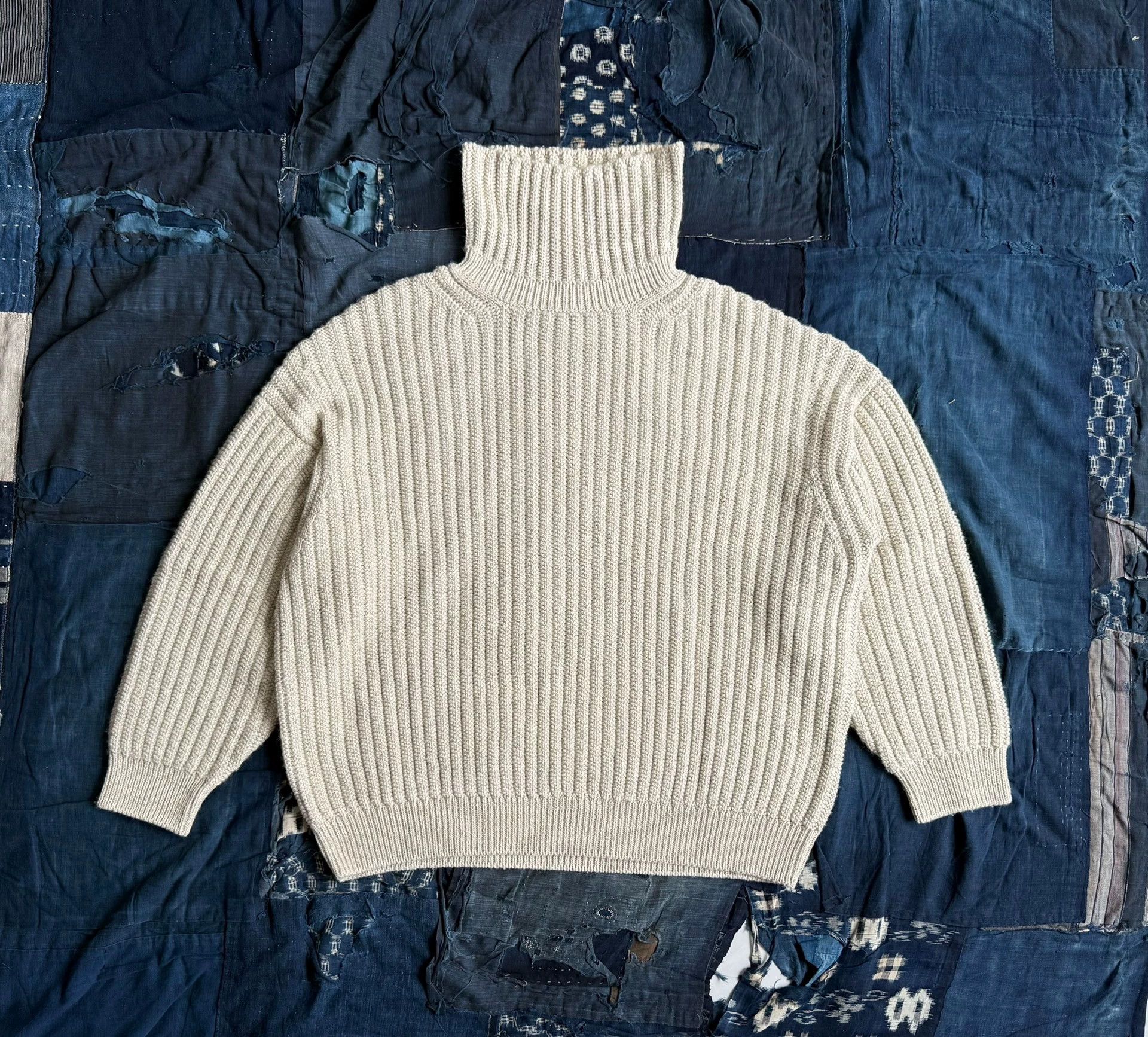 Visvim visvim 21AW Amplus Turtleneck Knit Ivory Size 3 Size US L / EU 52-54 / 3 - 2 Thumbnail