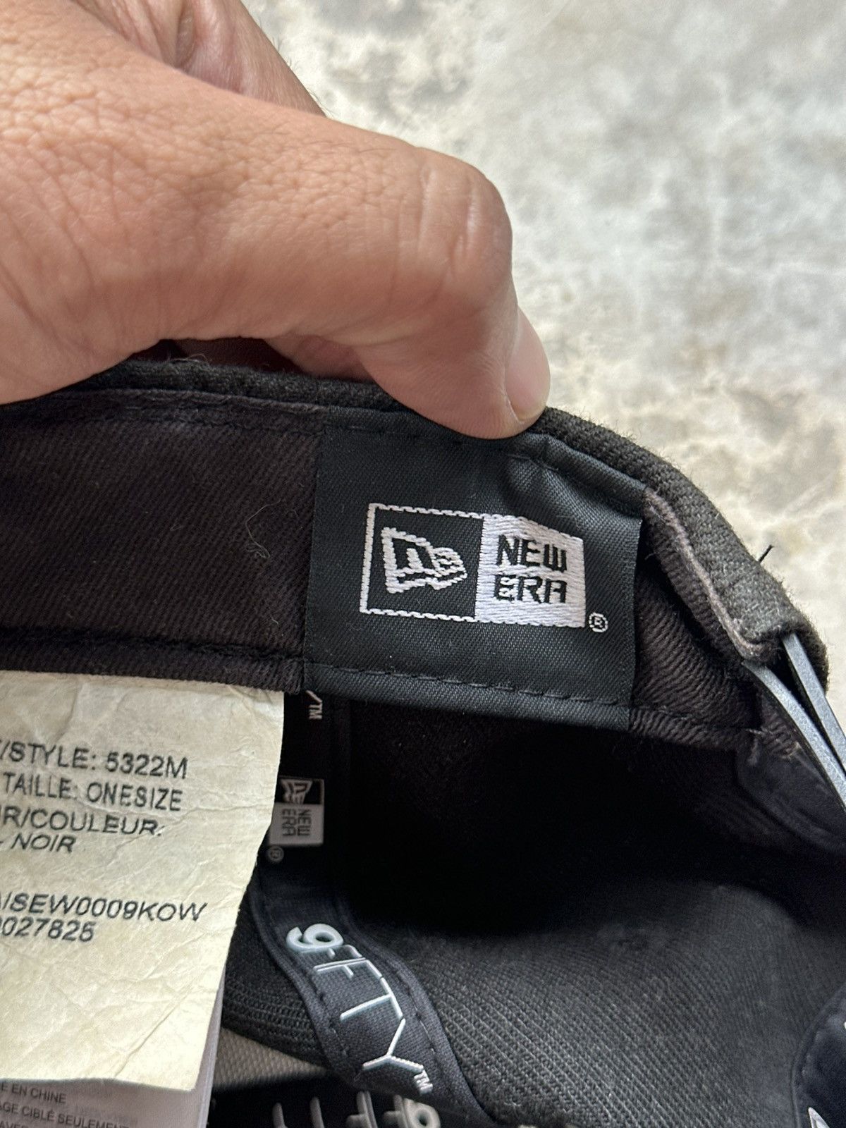 Canada Goose × New Era Canada Goose New Era Arctic Logo Classic Black Snapback Cap Size ONE SIZE - 13 Thumbnail