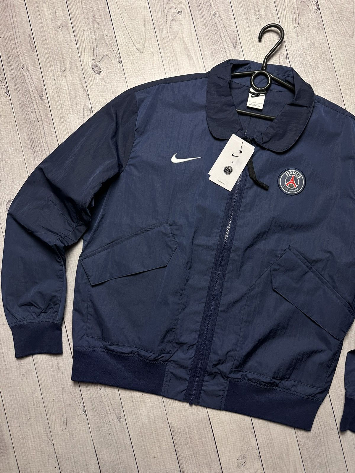 Nike Nike Paris Saint German PSG soccer bomber Jacket Size: S,M,L Size US M / EU 48-50 / 2 - 2 Thumbnail