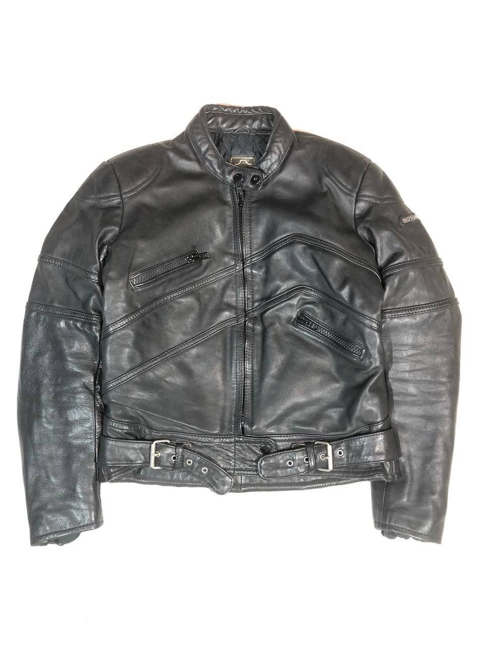 Other Mot-Sho Racing Moto Leather Jacket Vintage Size US S / EU 44-46 / 1 - 1 Thumbnail