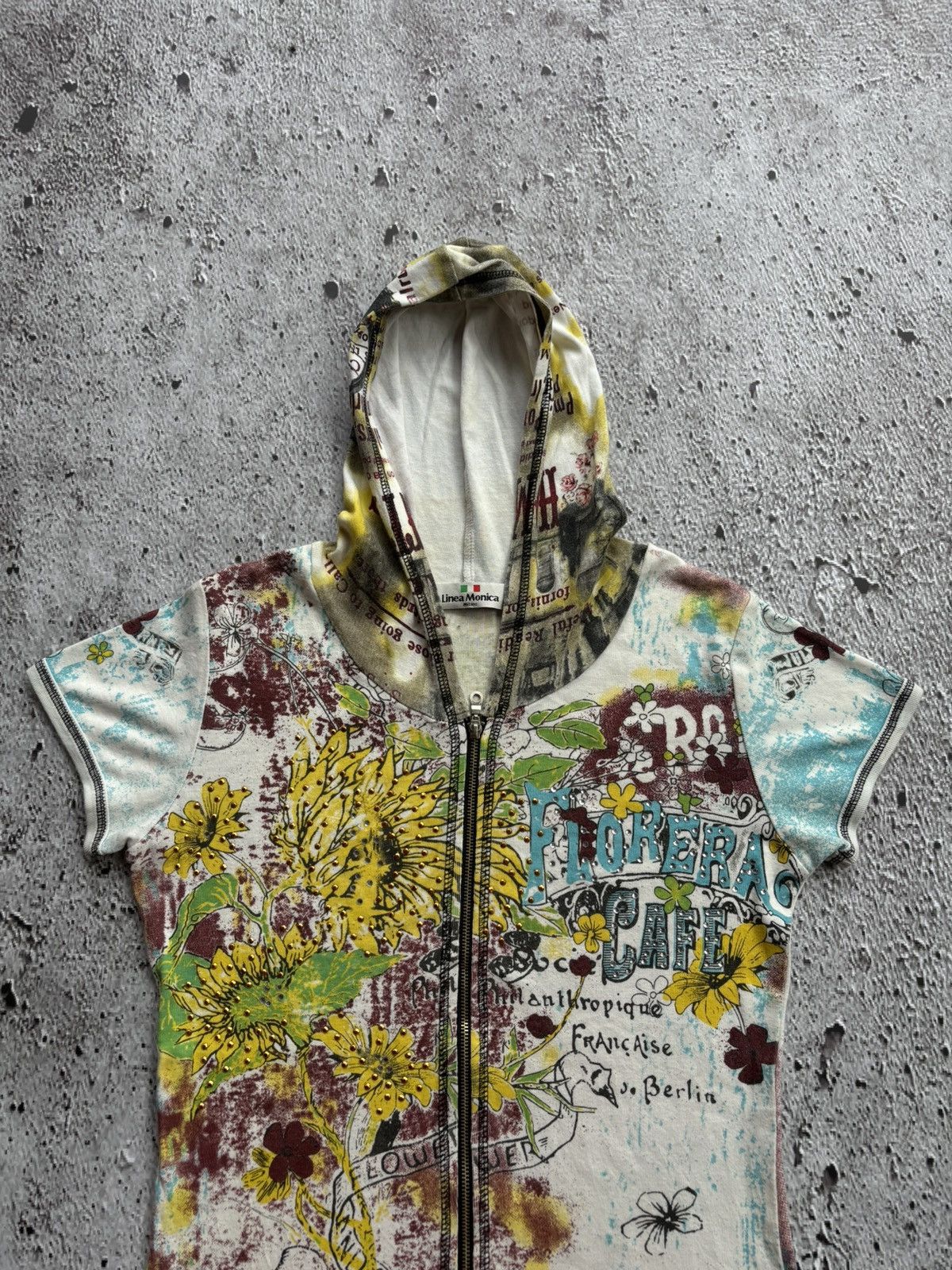 Hysteric Glamour Y2k Linea Milano Punk Style Zip tee Size M / US 6-8 / IT 42-44 - 6 Thumbnail