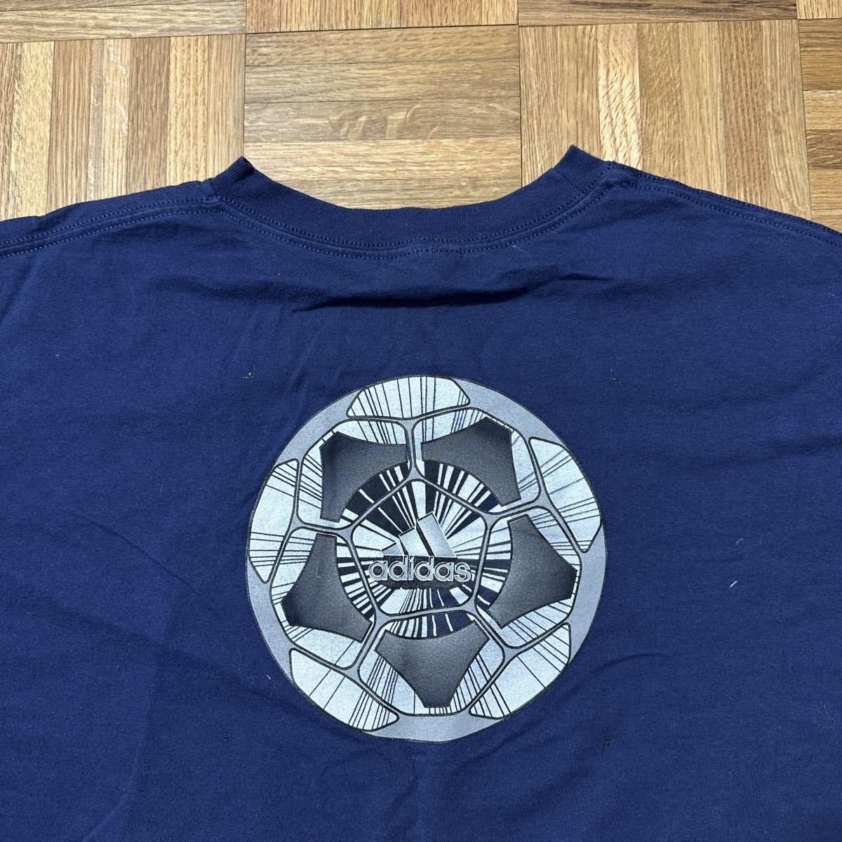 Adidas Vintage Adidas Soccer tee Size US XXL / EU 58 / 5 - 3 Thumbnail