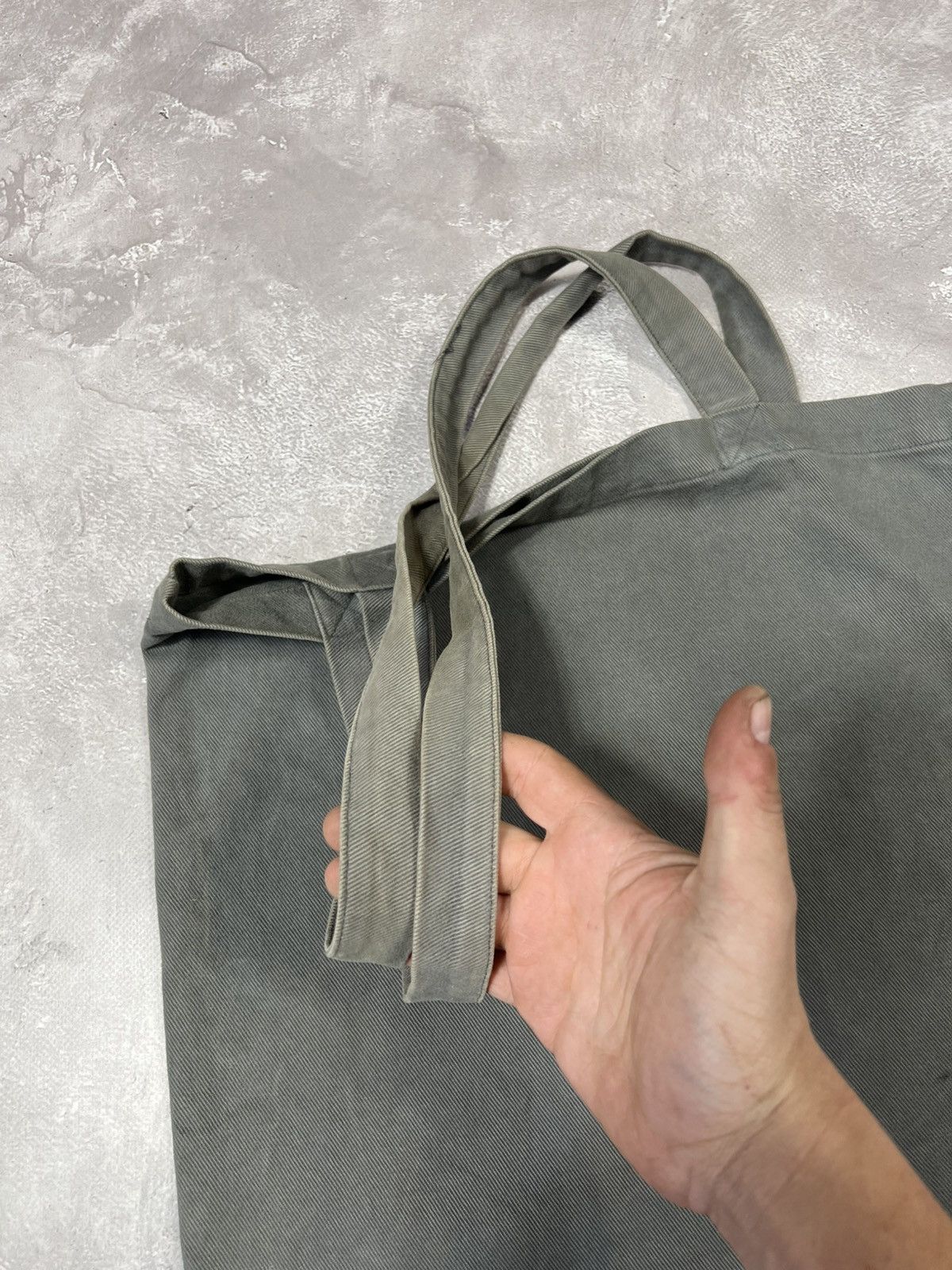 Rick Owens Drkshdw DRKSHDW Distressed Shopper Tote Bag Size ONE SIZE - 5 Thumbnail