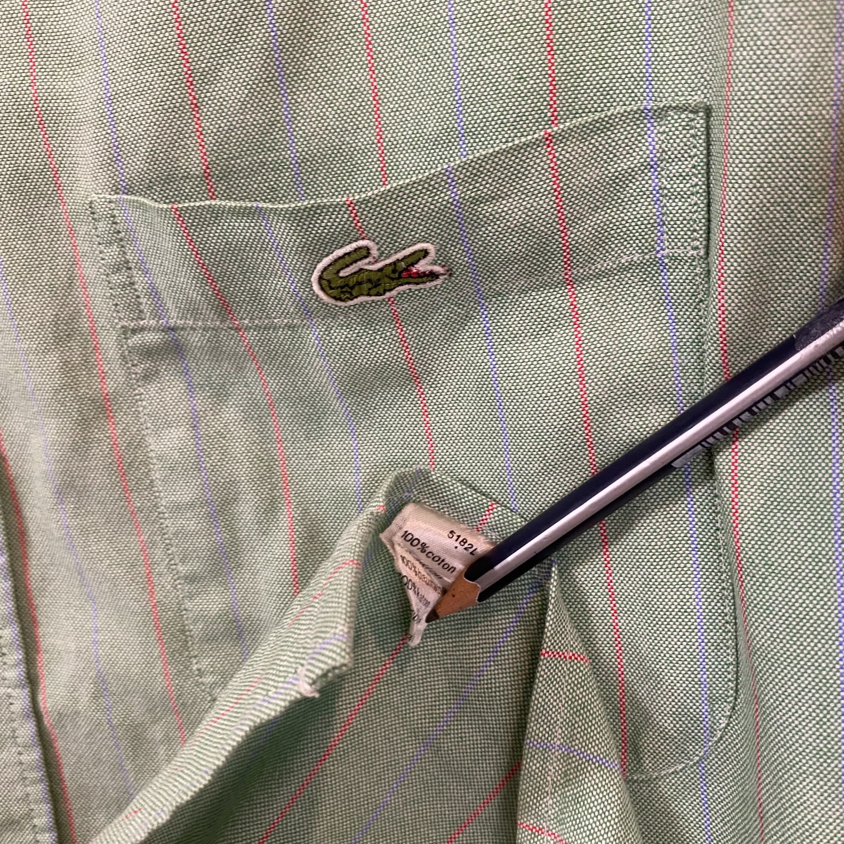 Lacoste Lacoste Vintage 90s shirt made in France retro rare Size M Size US XS / EU 42 / 0 - 6 Thumbnail