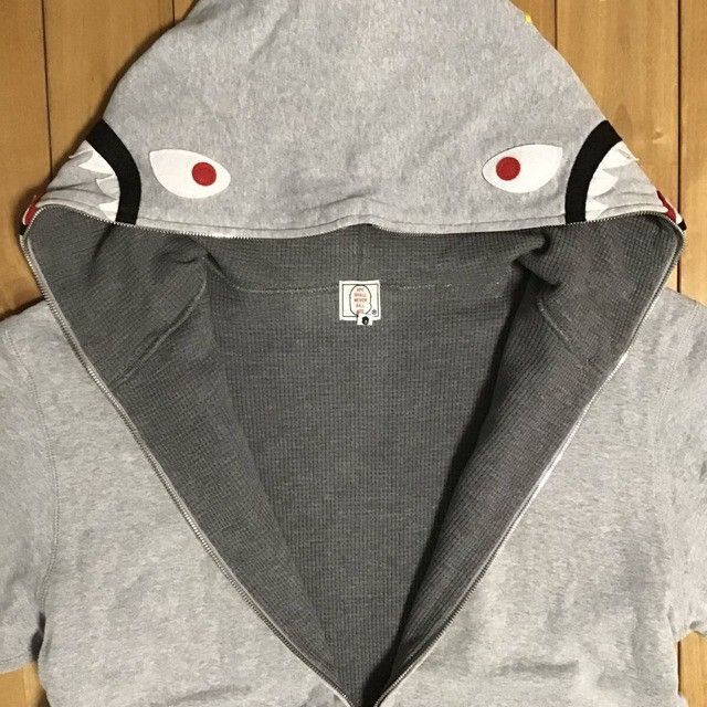 Bape 2005 BAPE 2nd Shark Full Zip Hoodie a bathing ape NIGO PONR Size US M / EU 48-50 / 2 - 8 Thumbnail