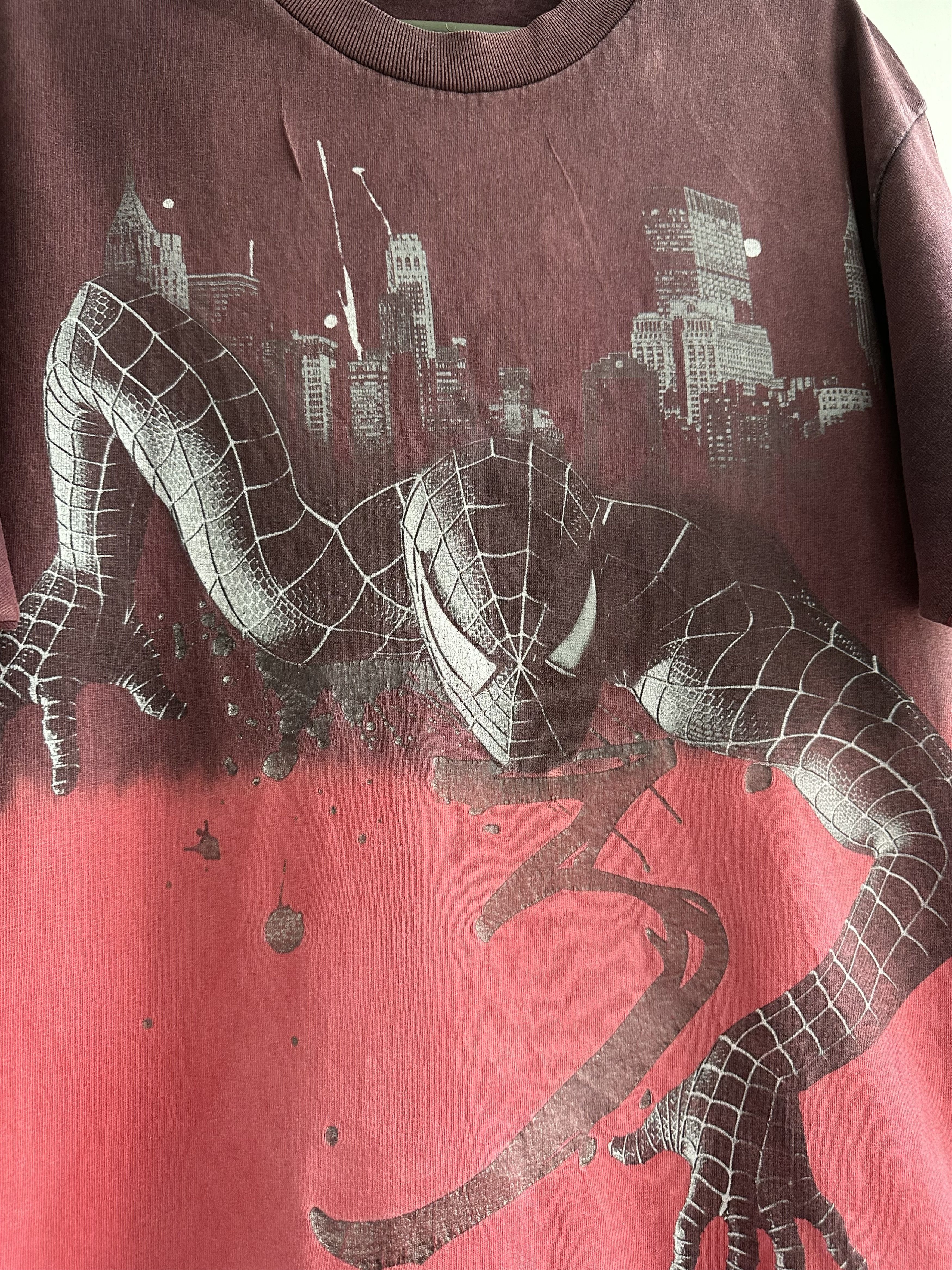 Marvel Comics Spider Man 3 vintage t shirt 2007 marvel Size US XL / EU 56 / 4 - 4 Thumbnail