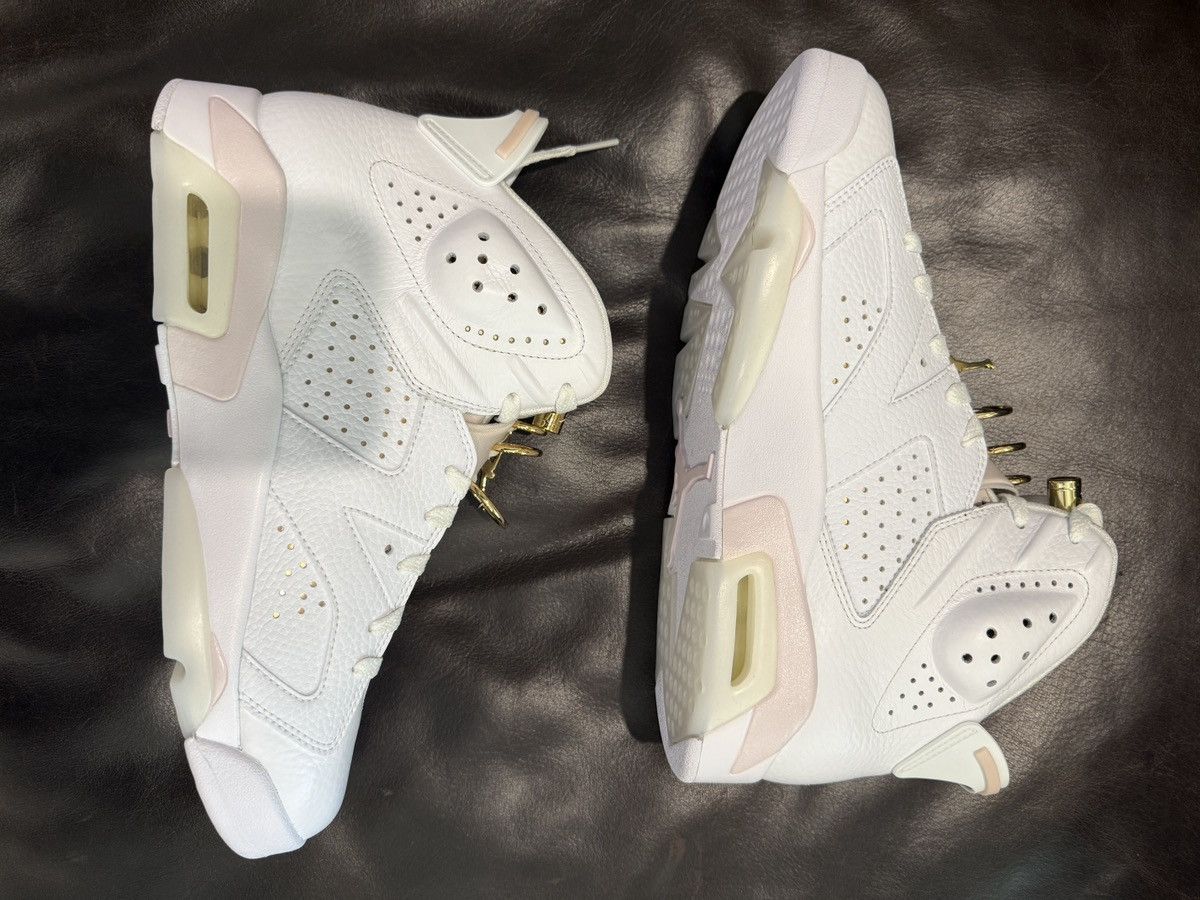 Nike Air Jordan 6 “Gold Hoops” Promo Sample - (Dh9696-100) DS OG Size US 10 / IT 40 - 3 Thumbnail