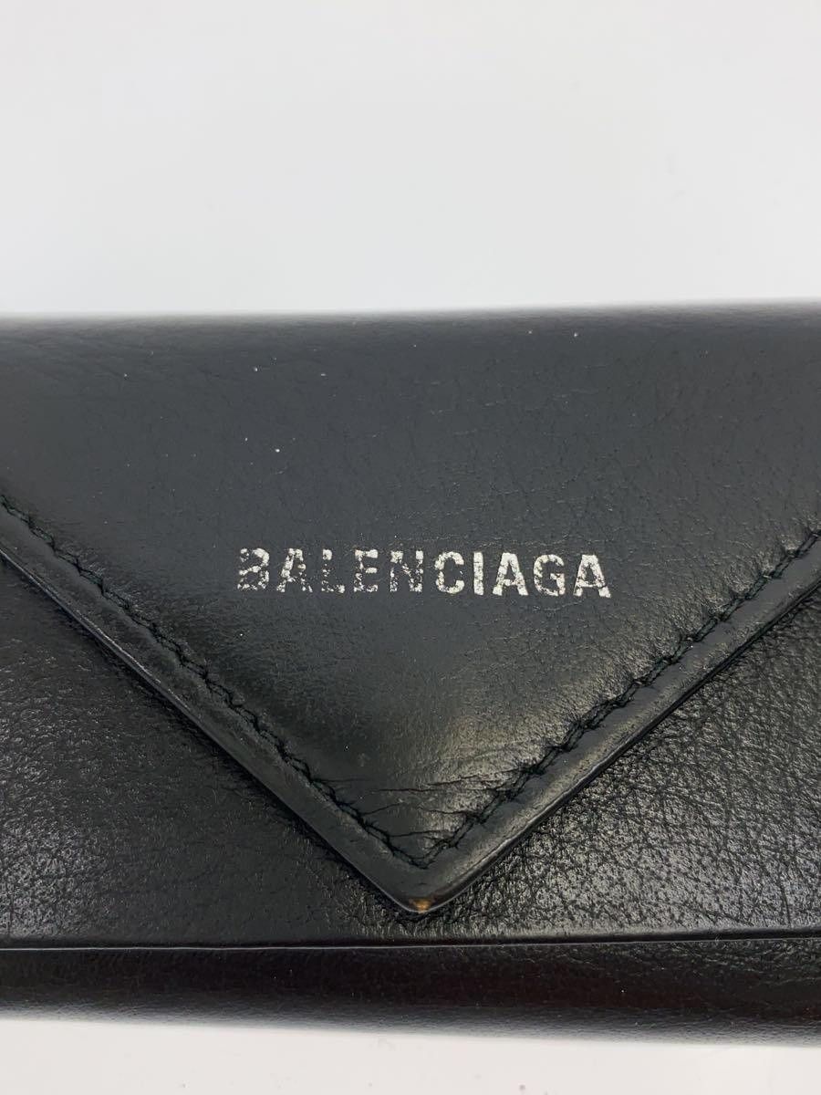 Balenciaga Balenciaga Leather Key Case Black Size ONE SIZE - 3 Thumbnail