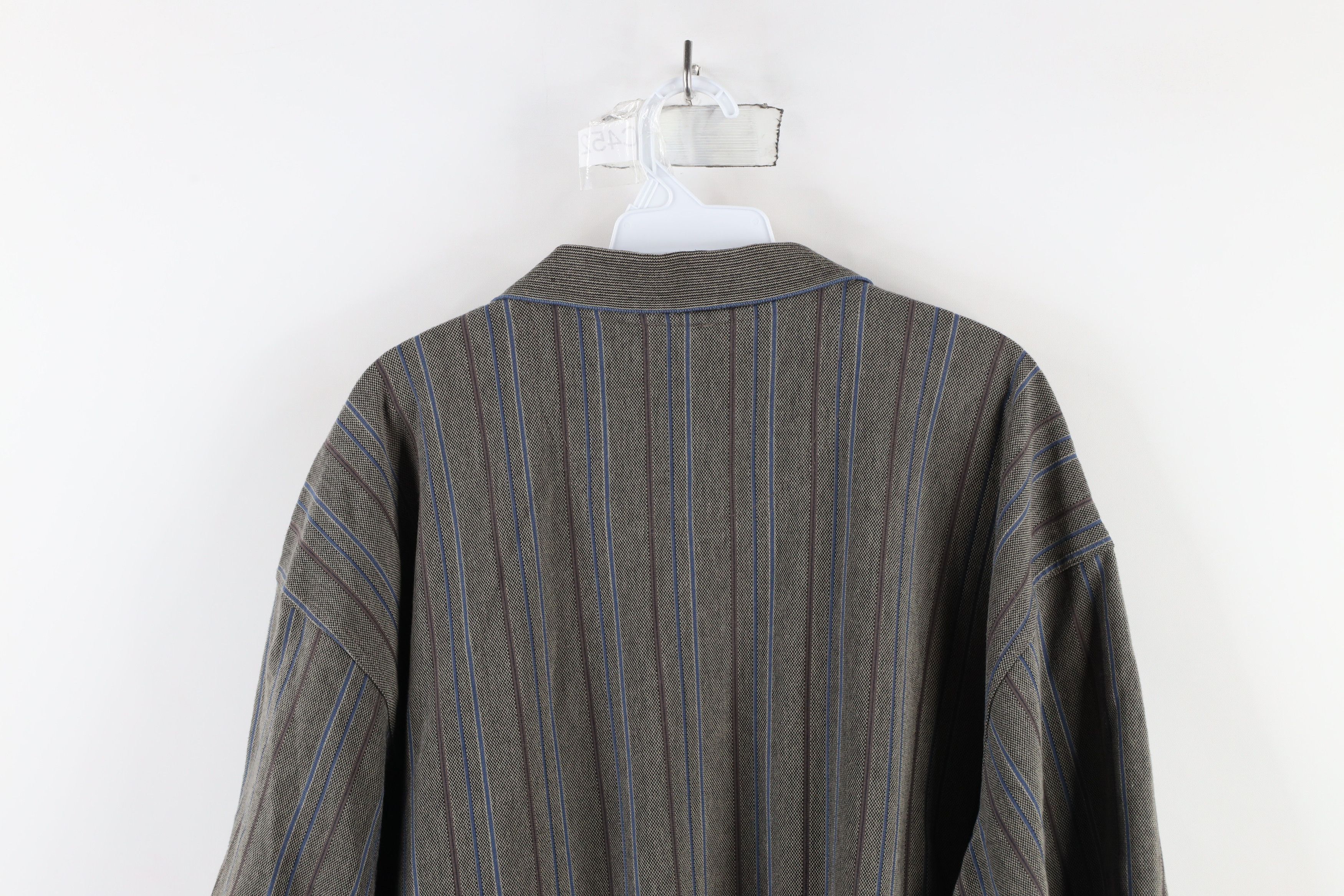 Vintage Vintage 90s Streetwear Knit Collared Pullover Polo Shirt Size US XXL / EU 58 / 5 - 9 Thumbnail