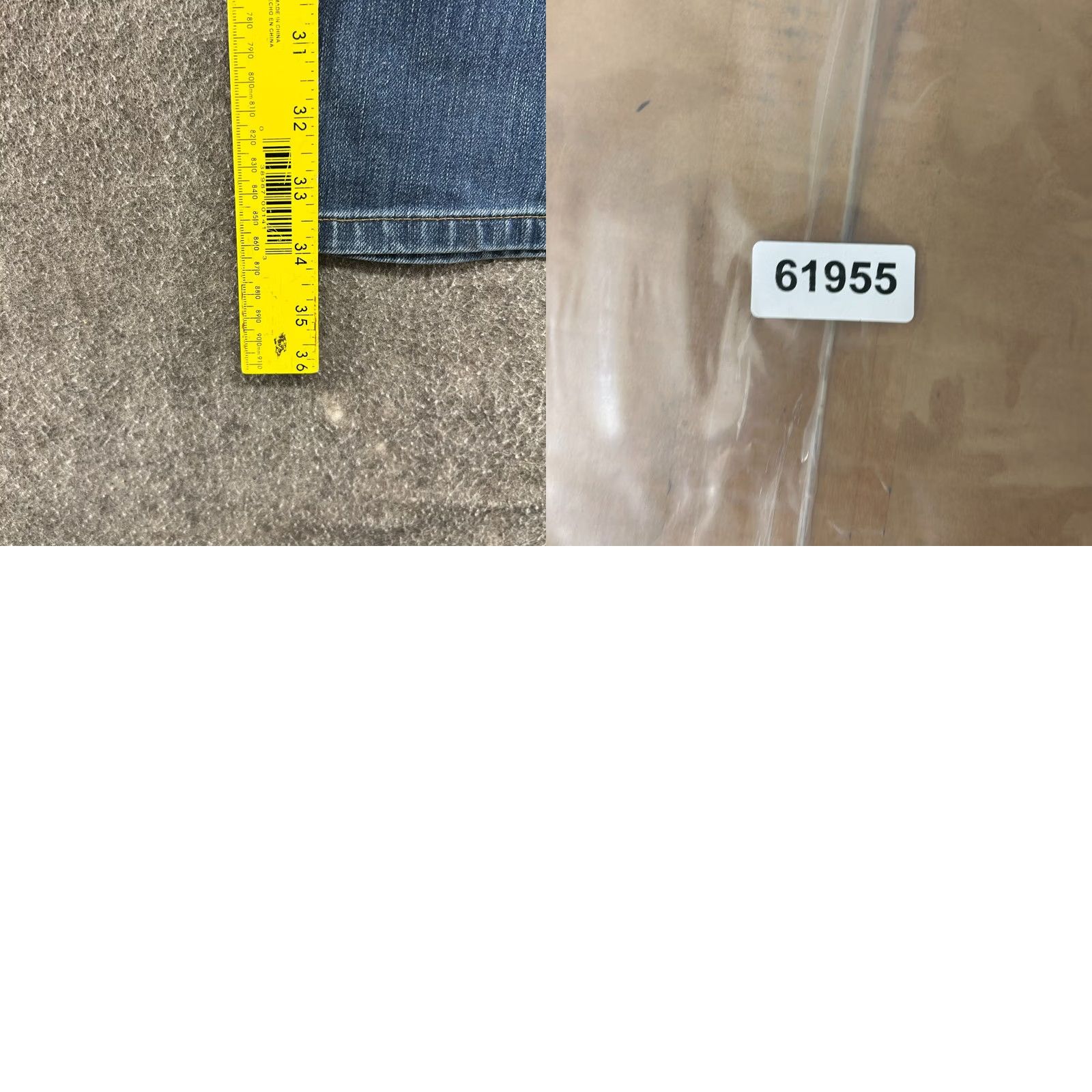Carhartt Carhartt Jeans Mens 33x34 Blue Relaxed Fit Medium Wash Workwear Rugged Flex Jeans Size US 33 - 10 Thumbnail