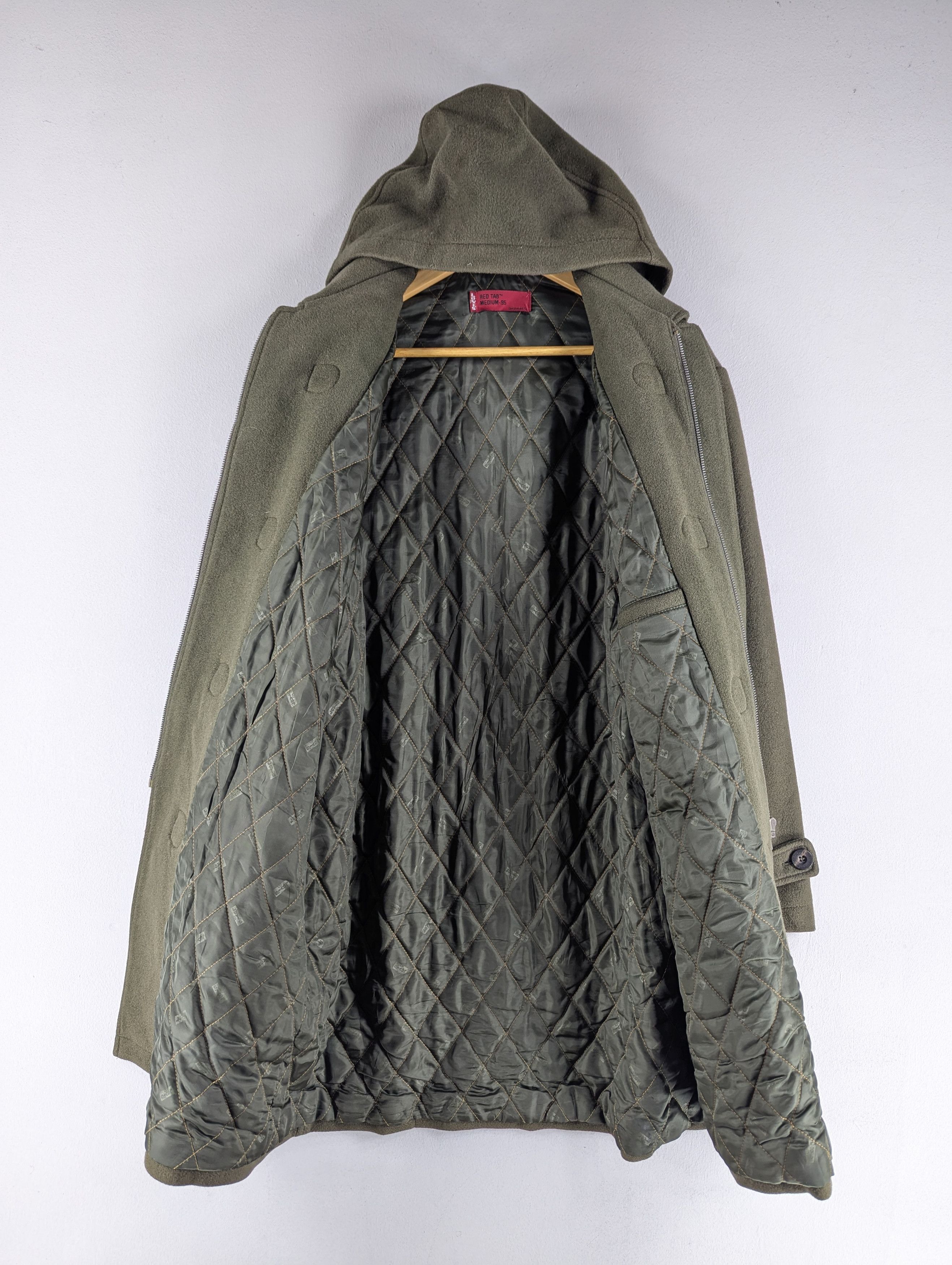 Levi's Vintage Levi's Wool Duffle Coat Hooded Jacket Size US M / EU 48-50 / 2 - 11 Thumbnail