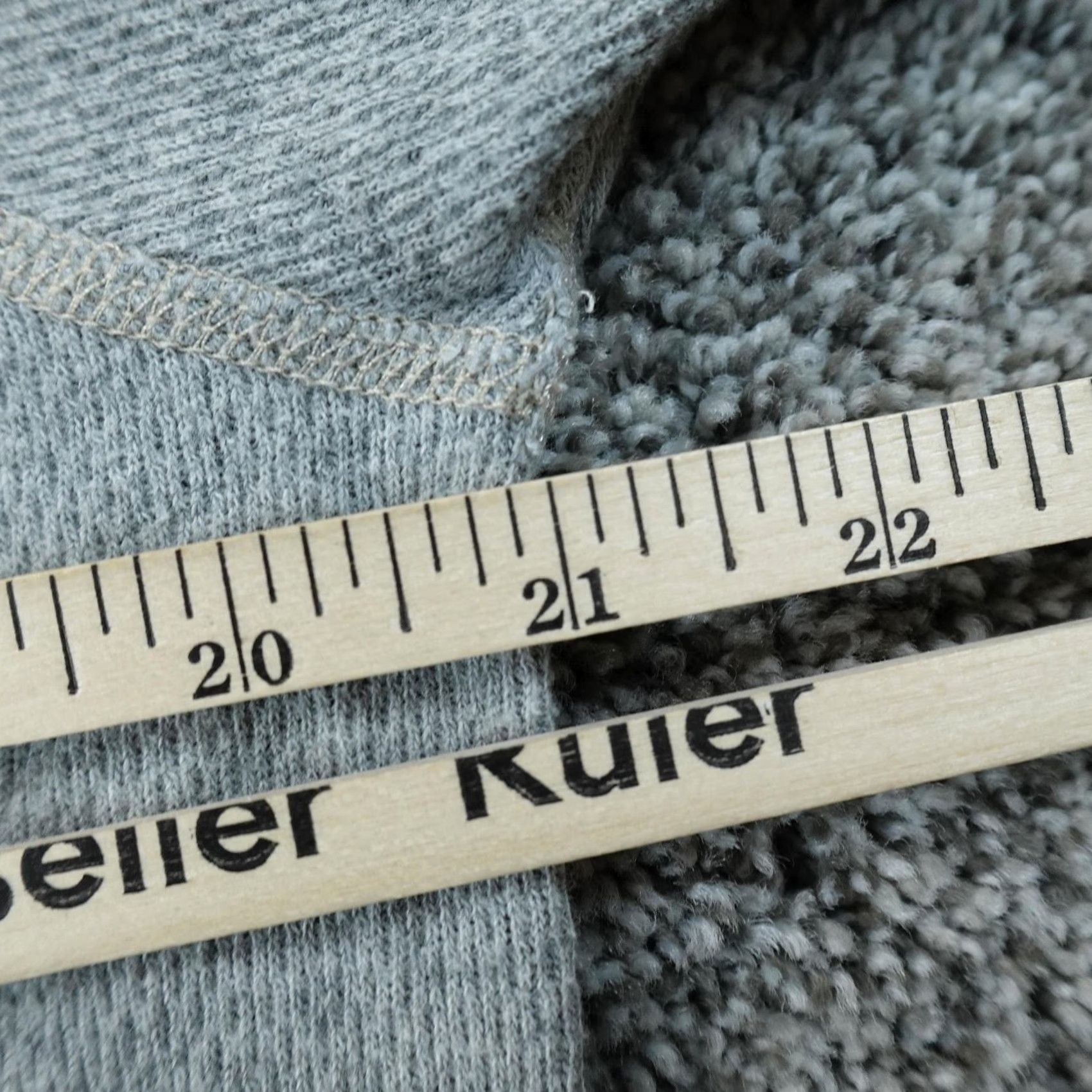 J.Crew J.CREW Shirt Mens L Gray Waffle Knit Thermal Henley Long Sleeve Casual Preppy Shirt Mens L Gray Size US L / EU 52-54 / 3 - 6 Thumbnail