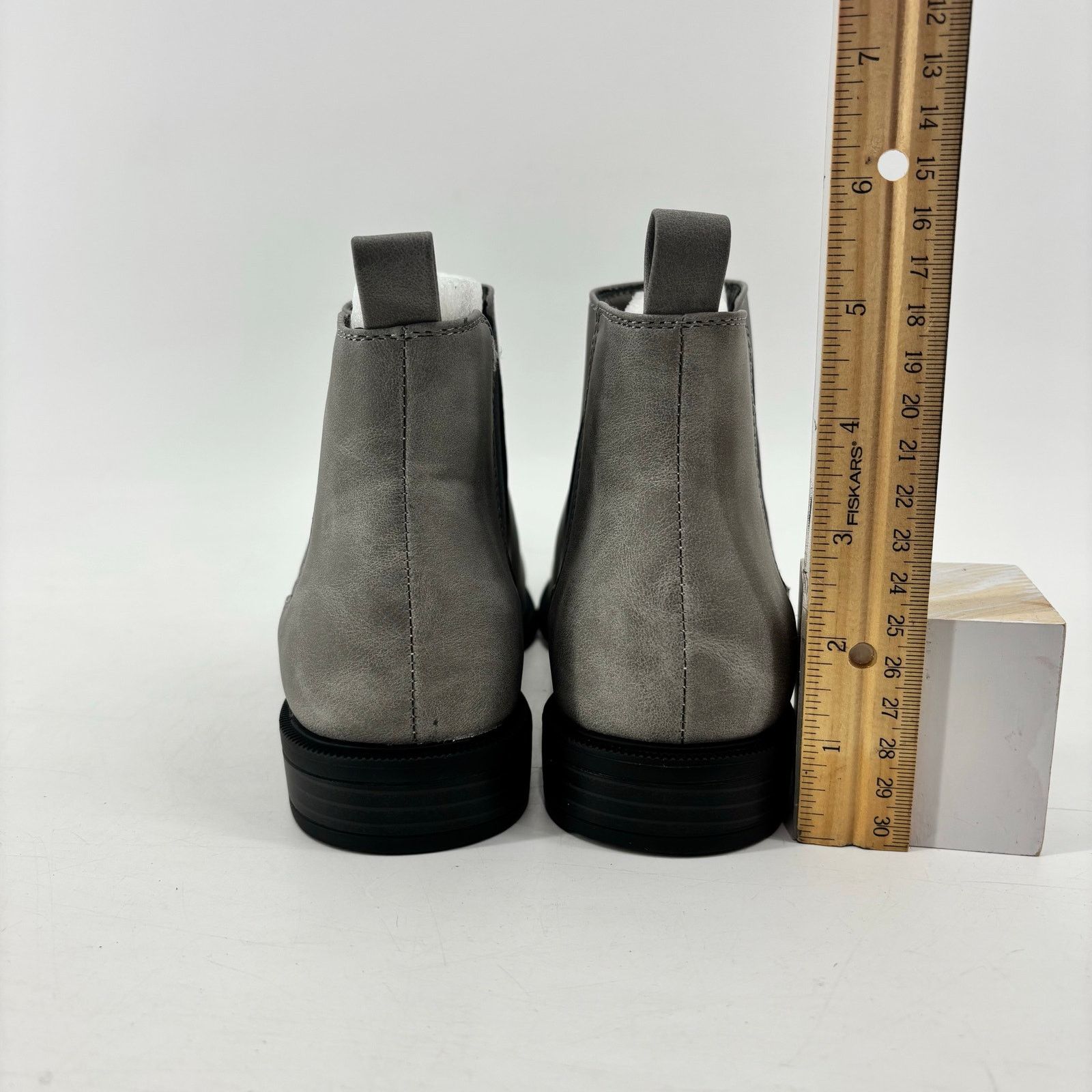 Other Anjoufemme Womens Size 6.5 Gray Chelsea Boots Ankle Boot Size US 6.5 / IT 36.5 - 5 Thumbnail