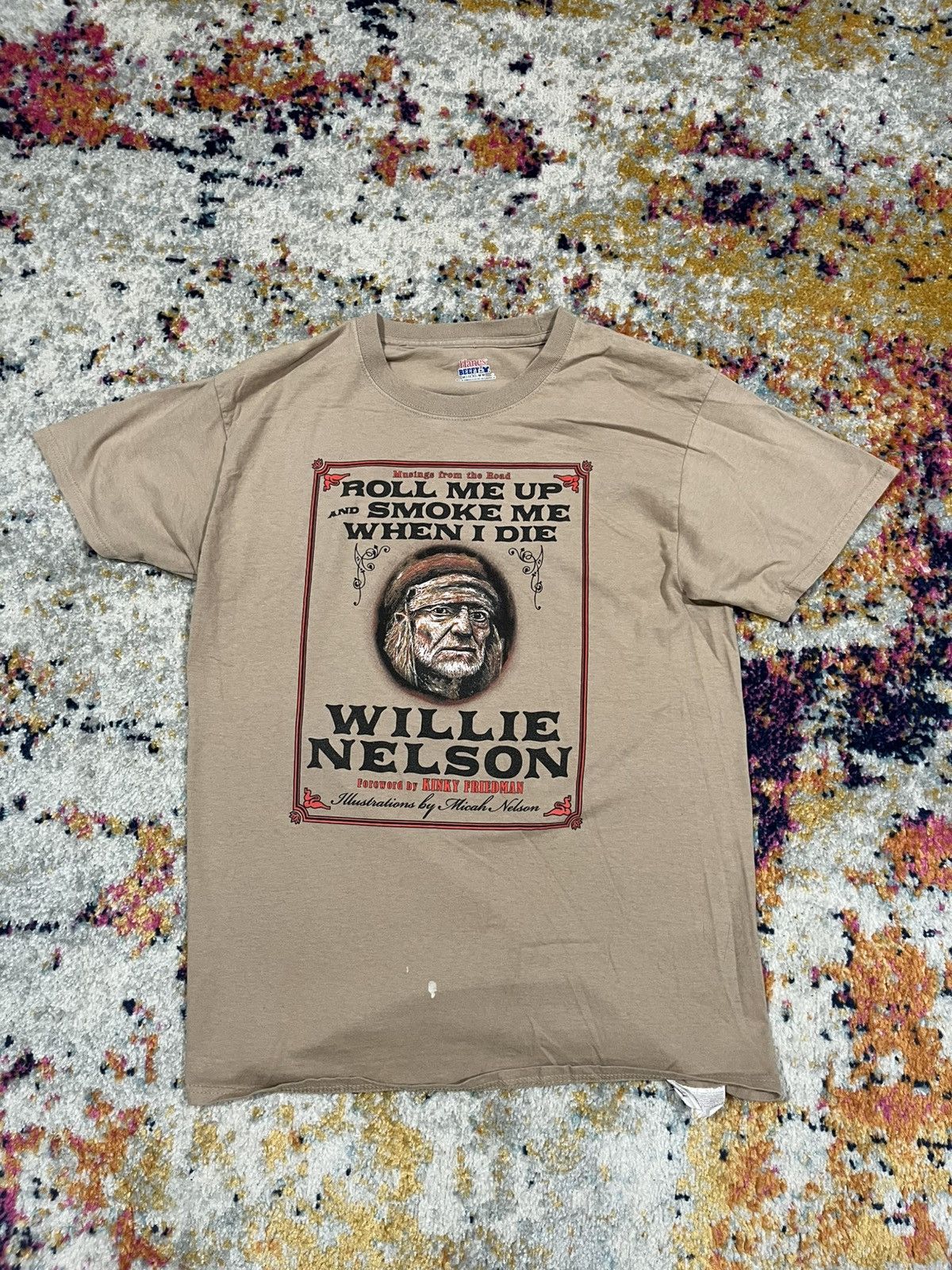 Vintage Willie Nelson Shirt Medium Size US M / EU 48-50 / 2 - 2 Thumbnail