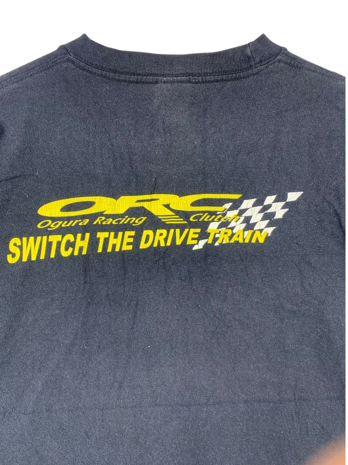 Vintage OGURA CLUTCH RACING TEAM Switch The Drive Train Tee Shirt Size US S / EU 44-46 / 1 - 6 Thumbnail