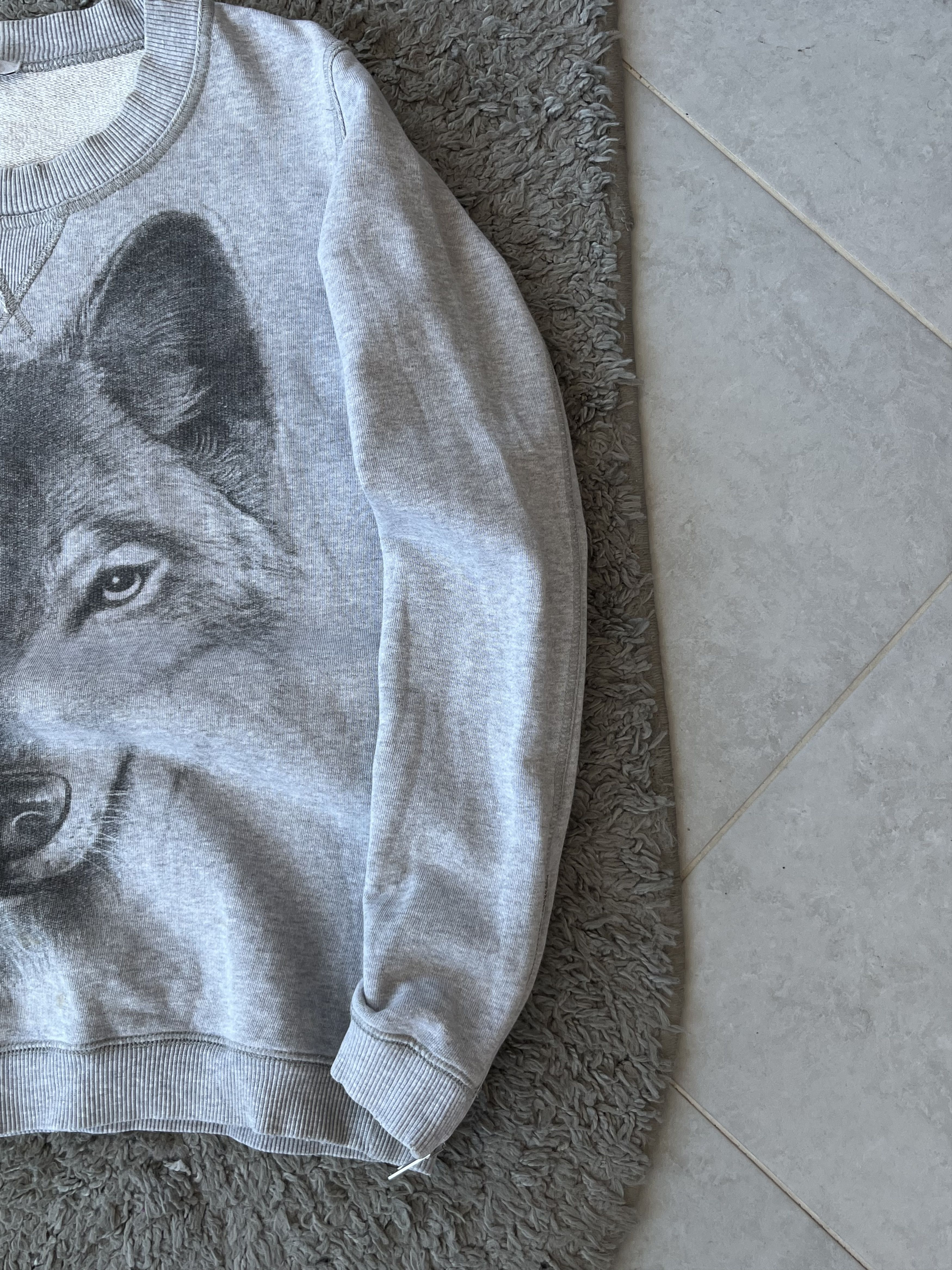 Diesel DIESEL Vintage Sweatshirt S-Yurin Wolf Streetwear Size US S / EU 44-46 / 1 - 4 Thumbnail
