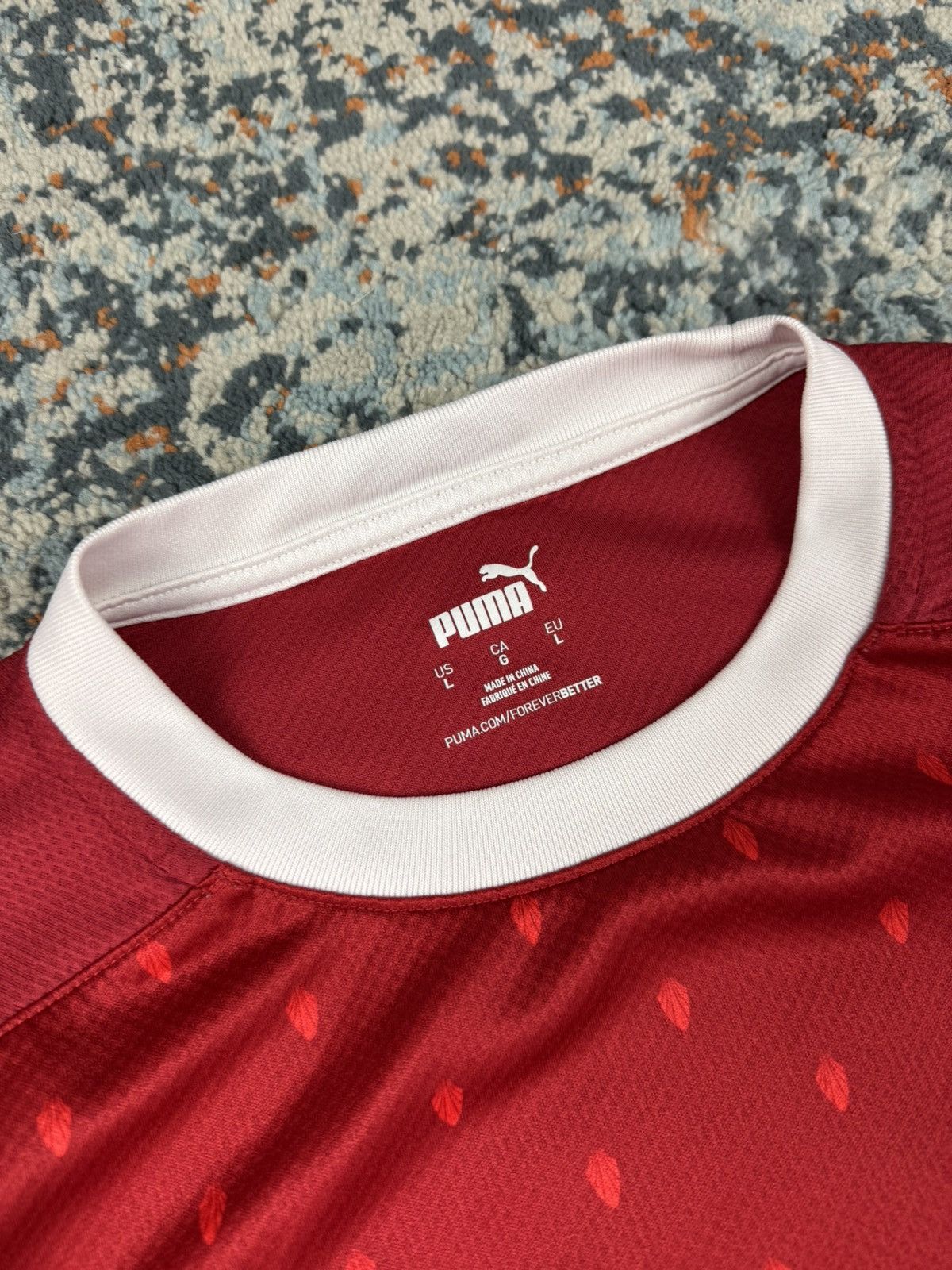 Puma 2020-2021 Puma Ostereich Austria football soccer jersey Size US L / EU 52-54 / 3 - 8 Thumbnail