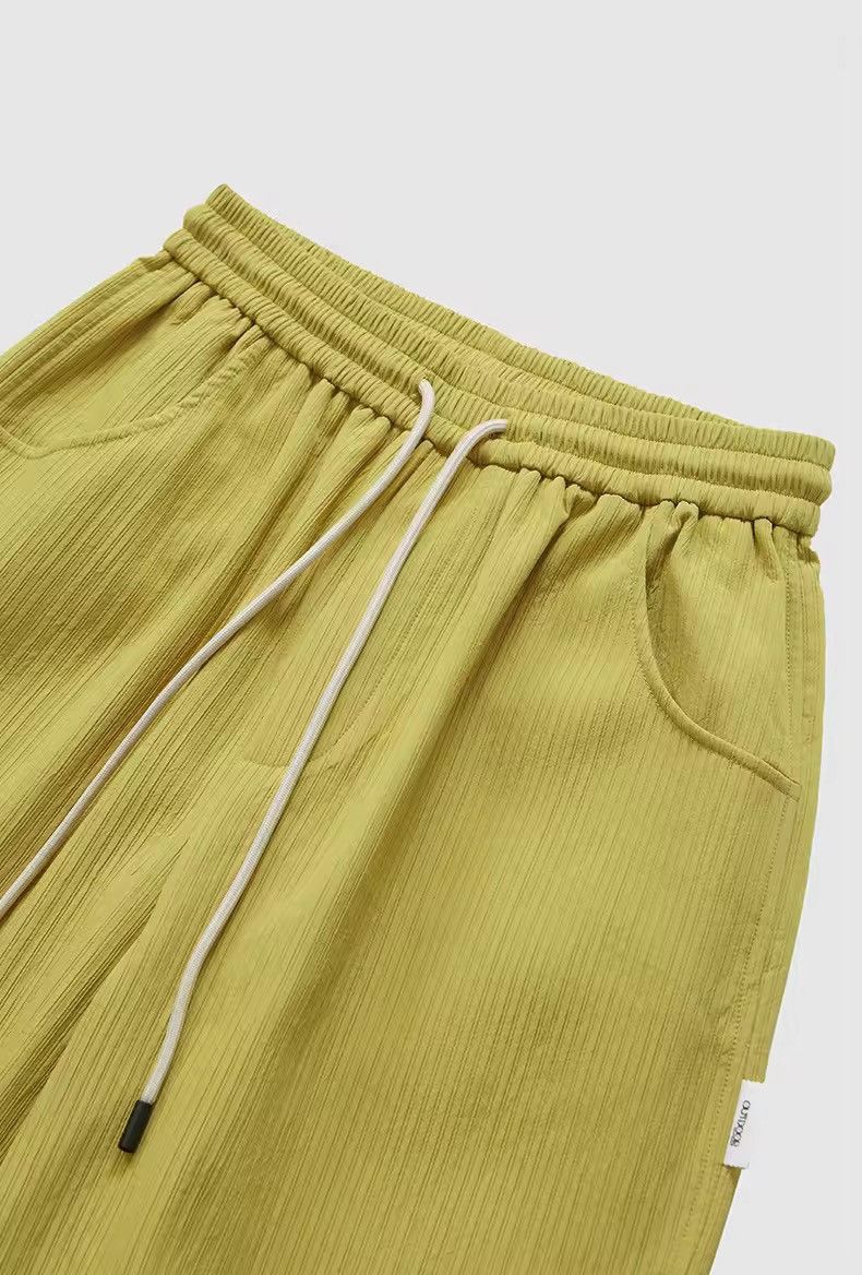 Japanese Brand × Vintage Autumn Drawstring Waist Casual Trousers Size US 29 - 4 Thumbnail