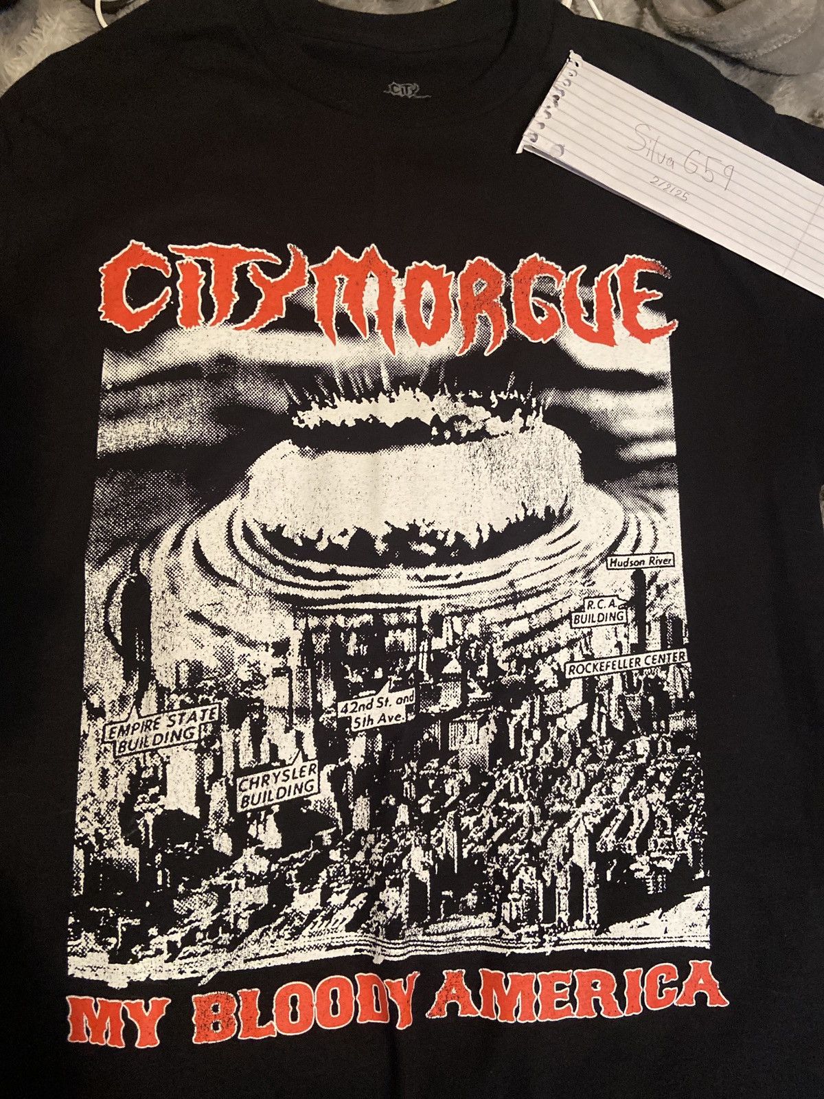 City Morgue City morgue my bloody America tee Size US M / EU 48-50 / 2 - 1 Thumbnail