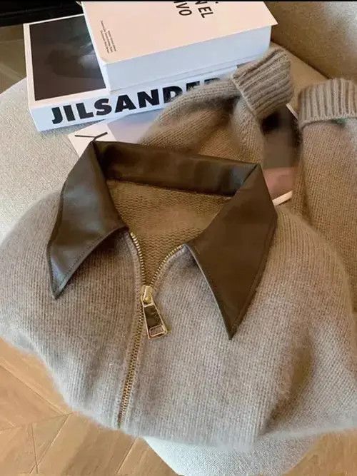 Japanese Brand × Vintage Retro Maillard coffee knitted cardigan sweater Size S / US 4 / IT 40 - 3 Thumbnail