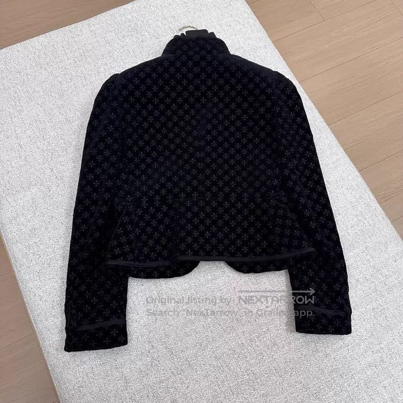 Saint Laurent Paris Saint Laurent Paris Embroidered Fashion Short Coat i Size XS / US 0-2 / IT 36-38 - 2 Thumbnail