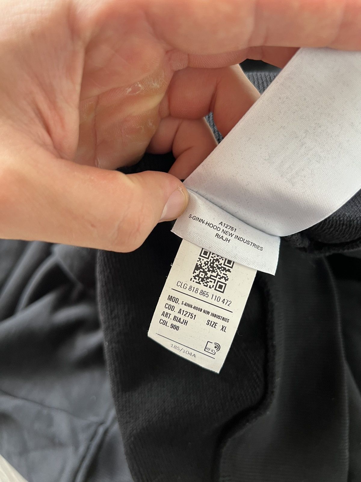 Diesel Diesel Industry Denim Division New Collection Black Hoodie Size US L / EU 52-54 / 3 - 13 Thumbnail
