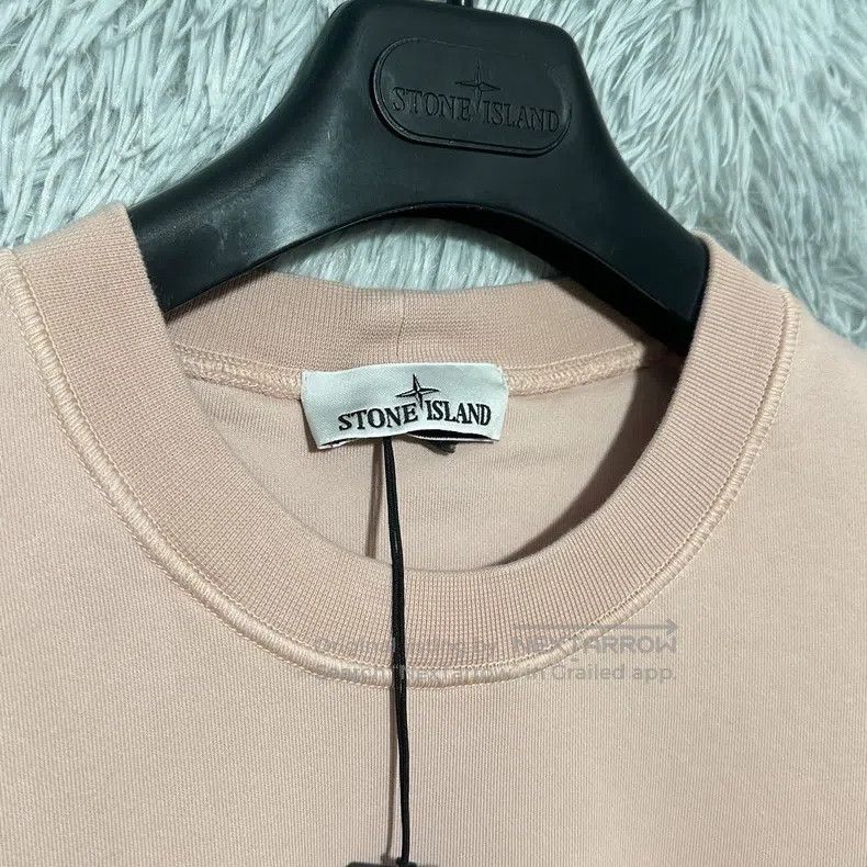 Stone Island Stone Island Round Neck Sweatshirt, Basic Sweatshirt, Pink Size US XL / EU 56 / 4 - 4 Thumbnail