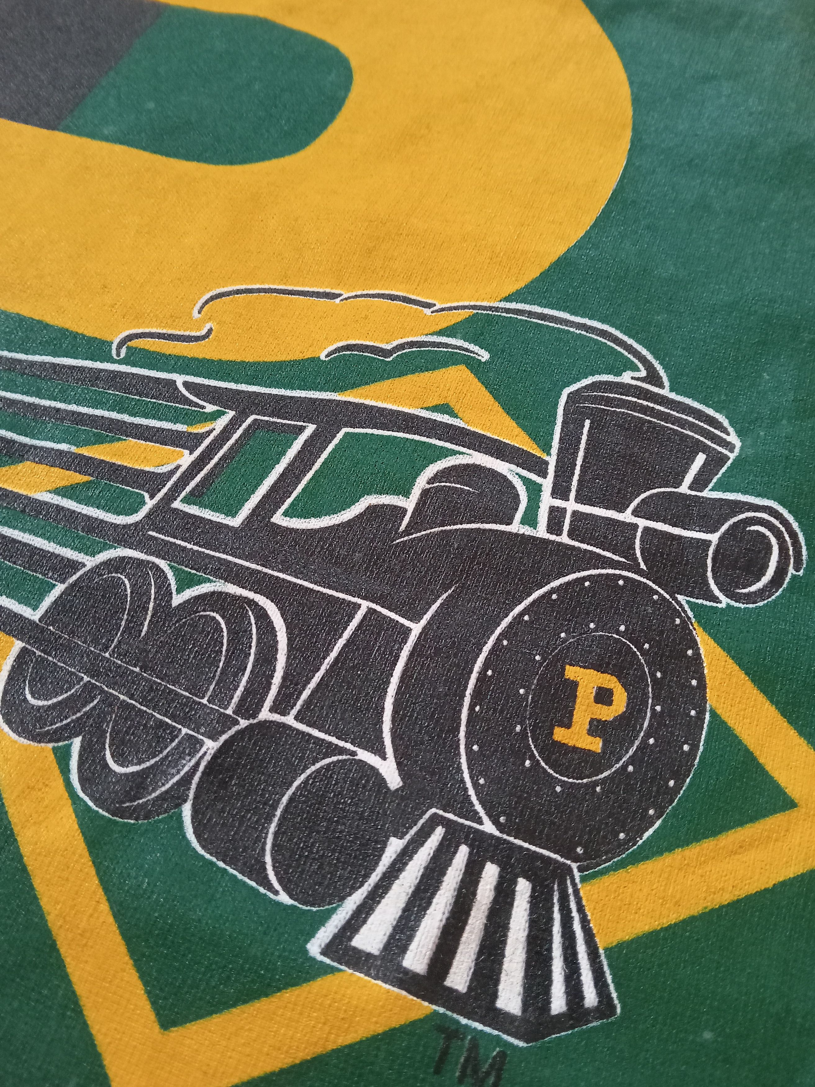 Lee × Vintage Vintage 90s Lee x Purdue T Shirt Size US XL / EU 56 / 4 - 5 Thumbnail