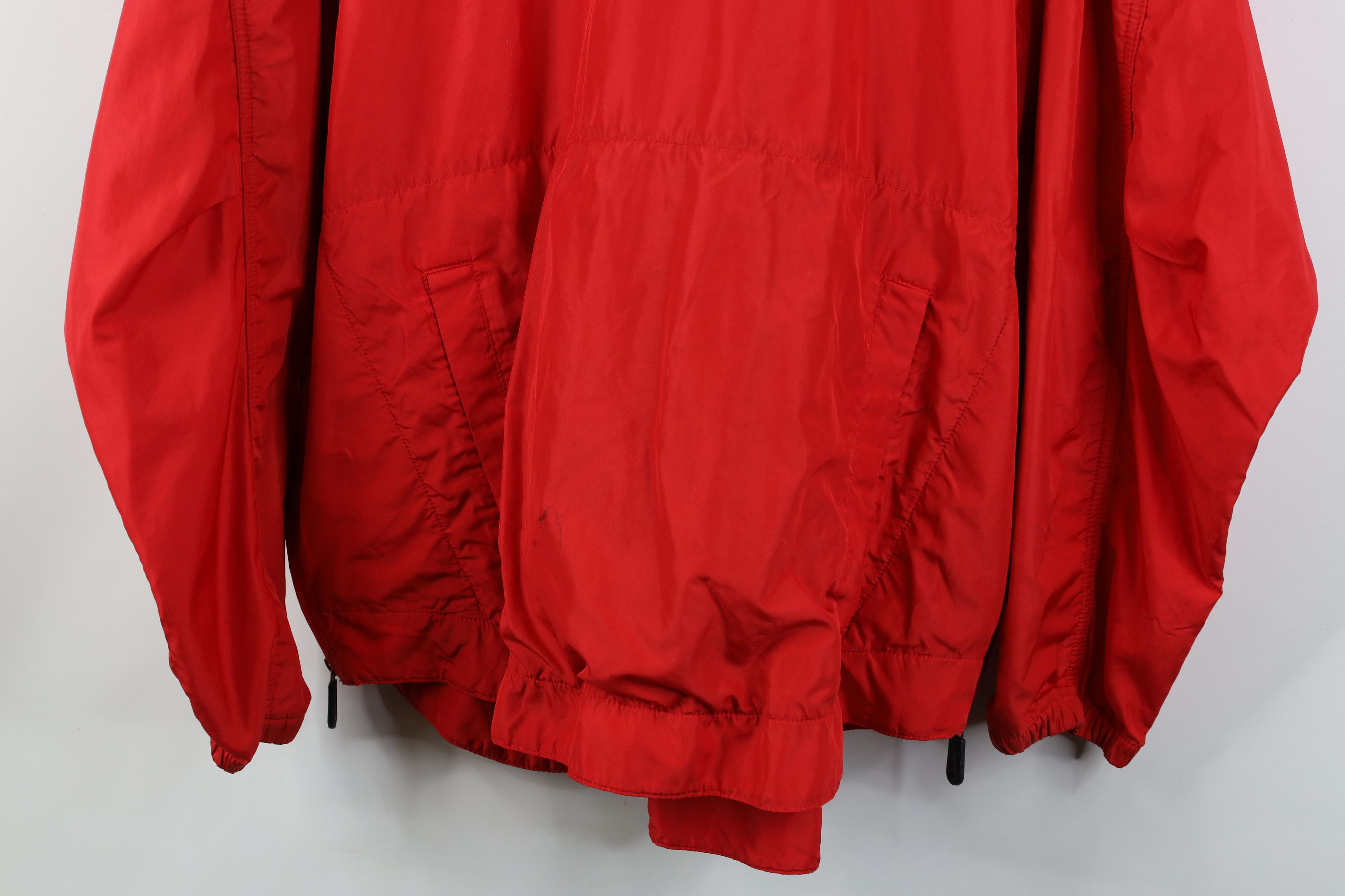 Nike Vintage Nike Center Swoosh Ohio State University Jacket Red Size US XL / EU 56 / 4 - 3 Thumbnail