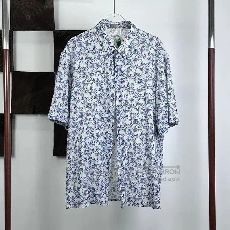 Dior Dior Blue Cotton Men's T-Shirt . Size US L / EU 52-54 / 3 - 1 Thumbnail
