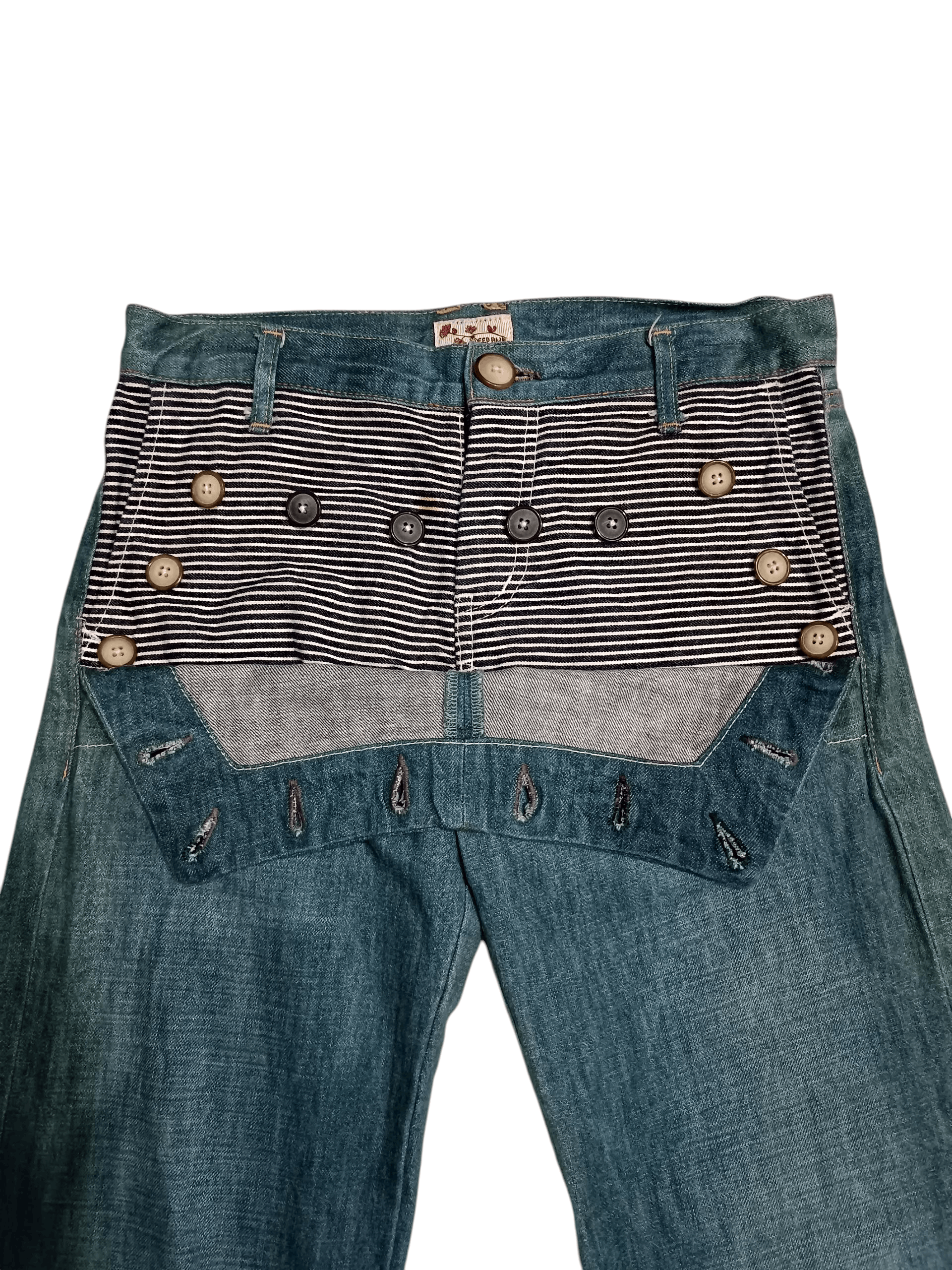 Other Deep Blue Clown Hickory Pants Denim Size 30" / US 8 / IT 44 - 4 Thumbnail